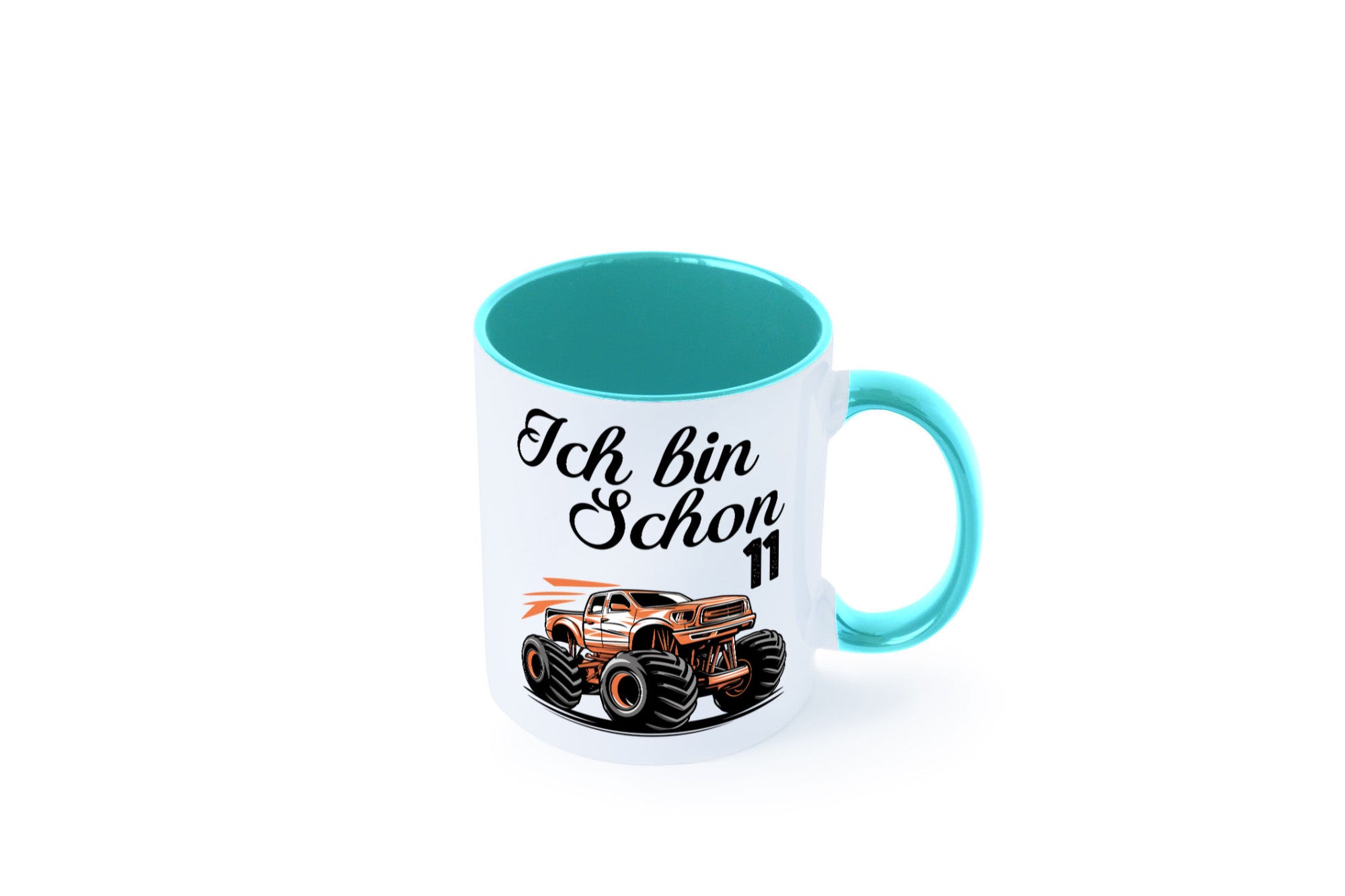 11. Geburtstag | Monster truck 11 Jahre lustiger Spruch Geschenk Geschenkidee