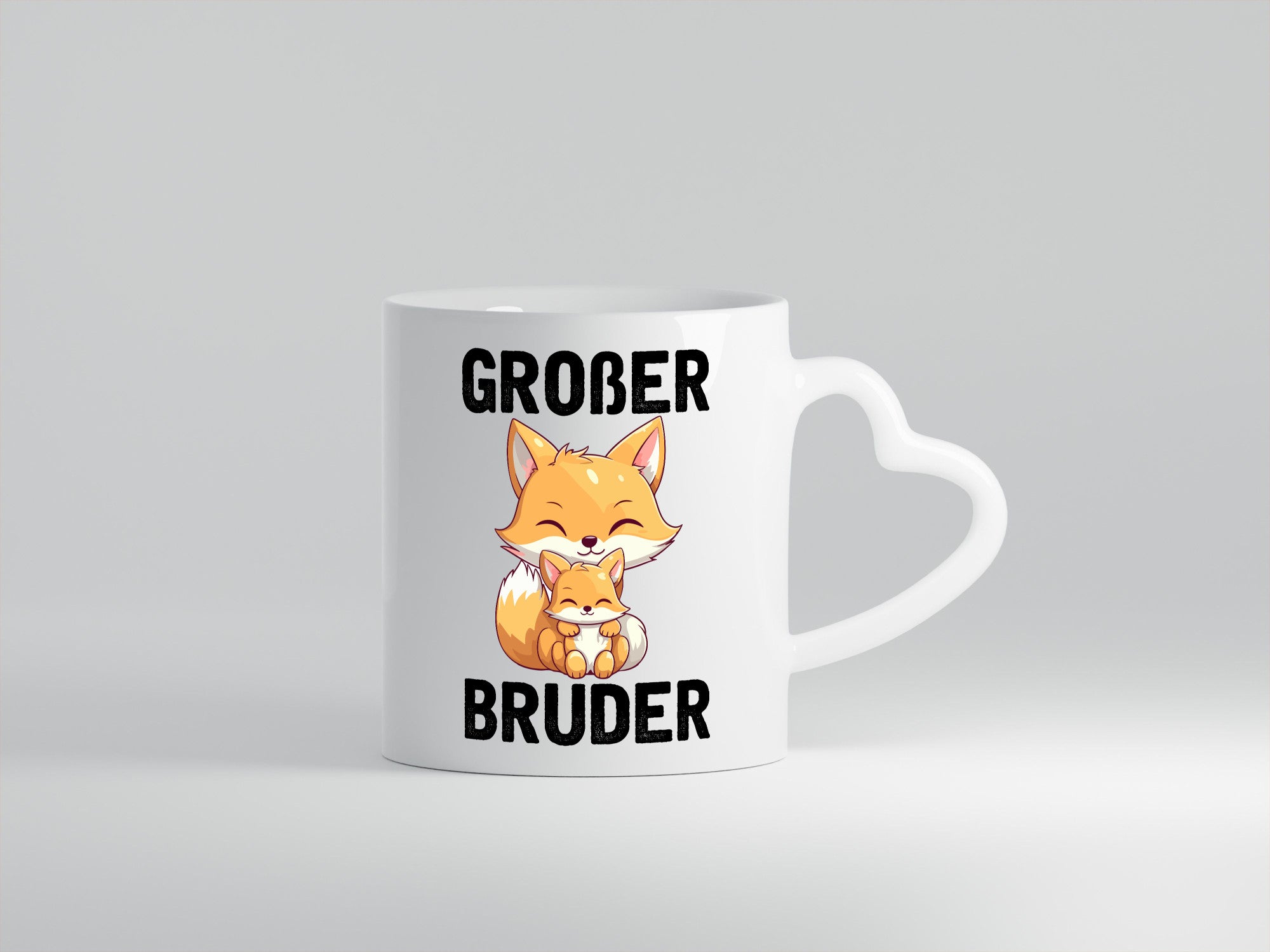 Ich werde großer bruder | Fuchs Schwagerschaft Geschenkidee Humor Tasse
