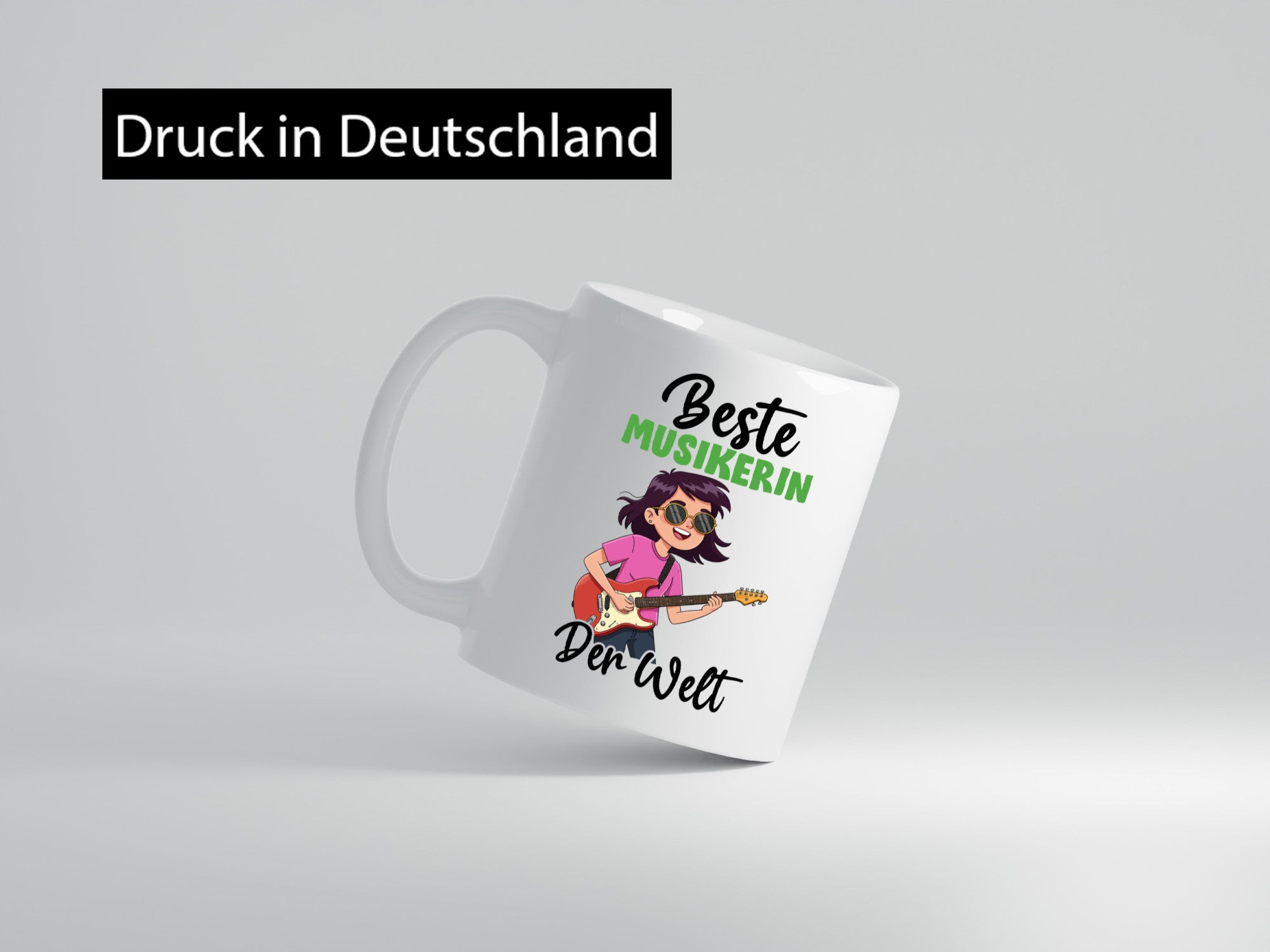 Beste Musikerin | Musik Musikantin v2 Geschenkidee Humor Tasse