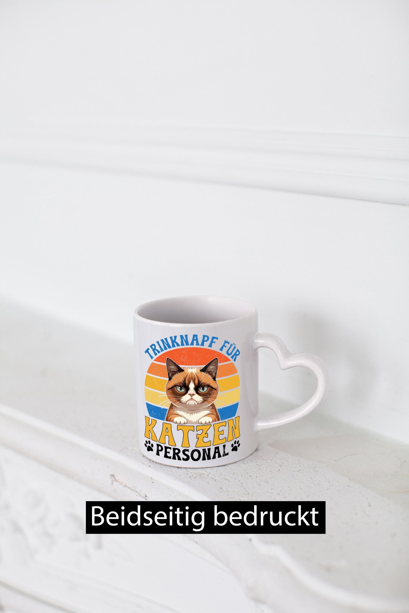 Katzen Personal | Katzenbesitzer Tasse Katze Humor vl6 Geschenkidee