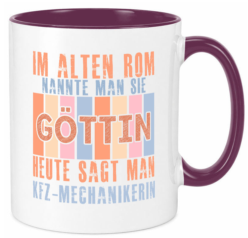 Heute sagt man: KFZ-Mechanikerin | Mechaniker KFZ lustig Humor Geschenkidee