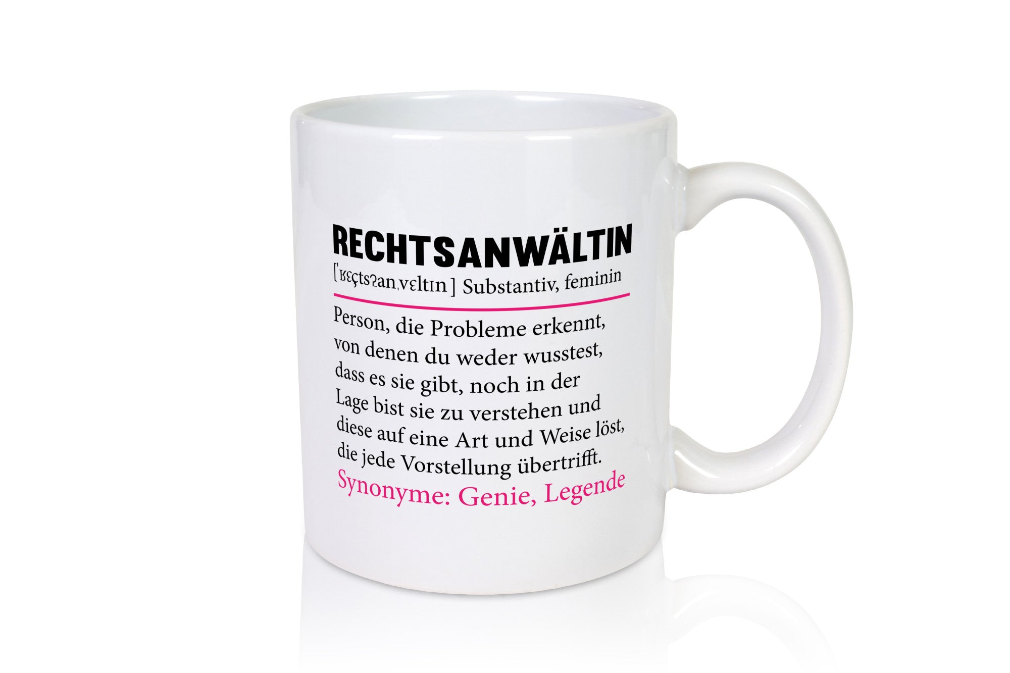 Rechtsanwältin | Spruch Jurstin Anwältin Humor v2 lustiger Geschenk
