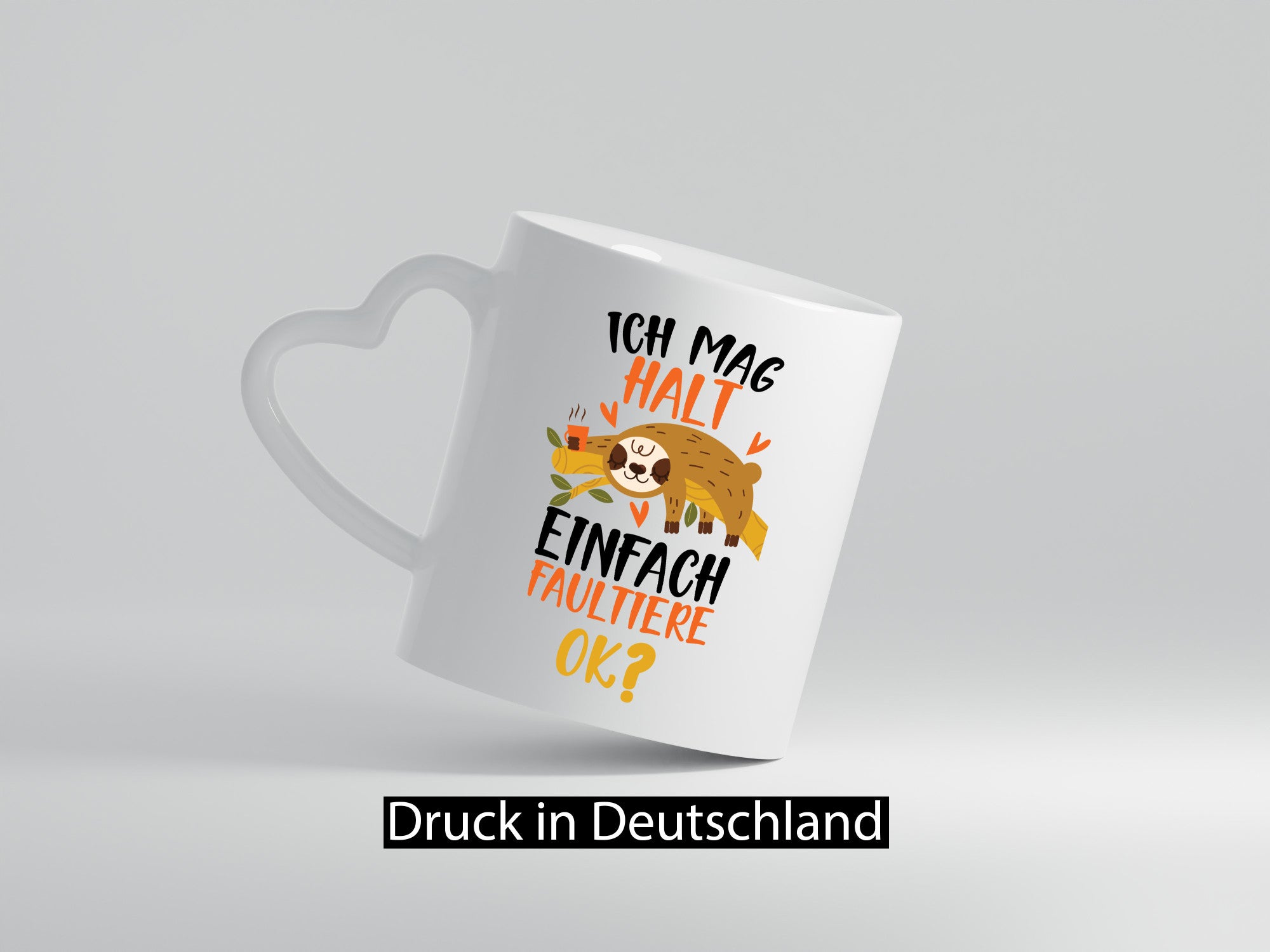 Ich mag halt einfach Faultiere ok? | Faultier Schlafen lustiger Spruch Geschenk