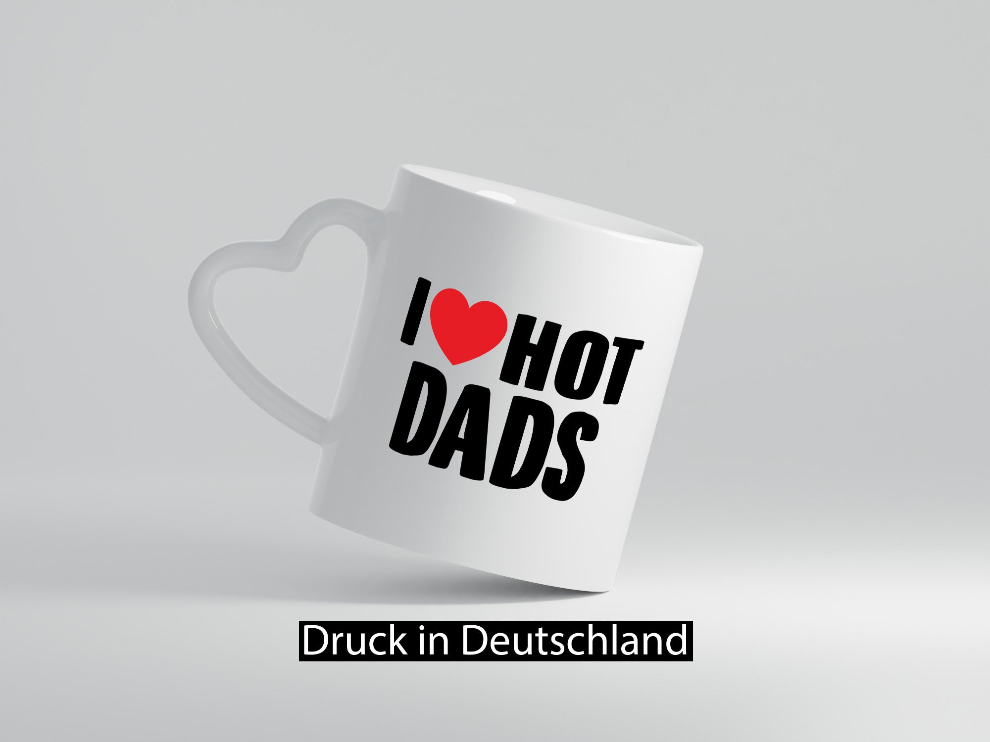 I love hot Dads | Papa lustig Humor Geschenkidee Geschenk Tasse
