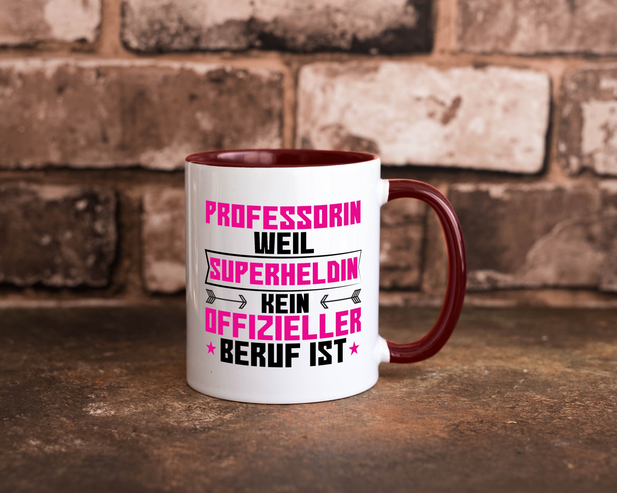 Superheldin Professorin | Uni Universität Geschenk Humor Geschenkidee lustiger