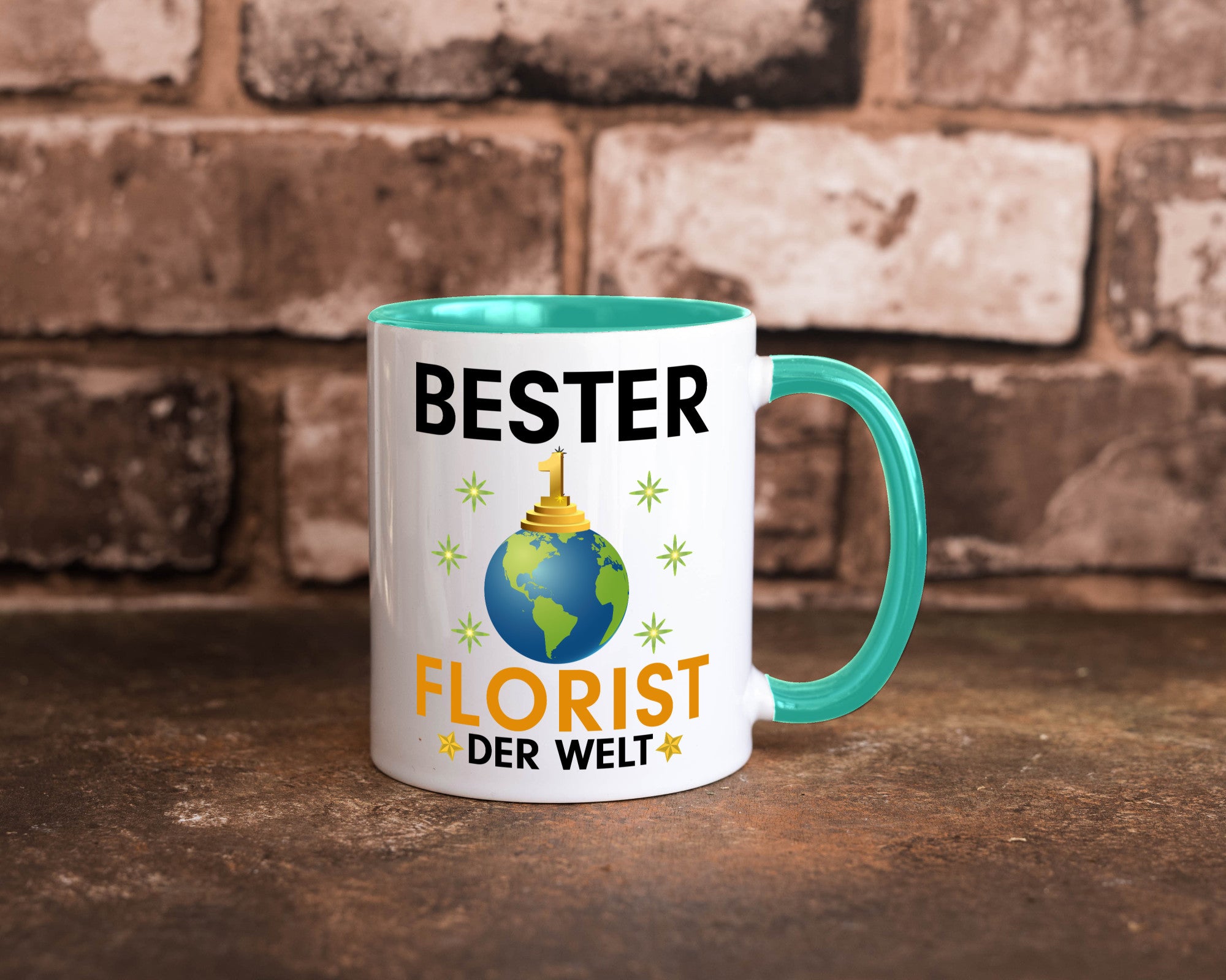 Welt Bester Florist | Blumen Verkäufer Humor Geschenkidee Tasse