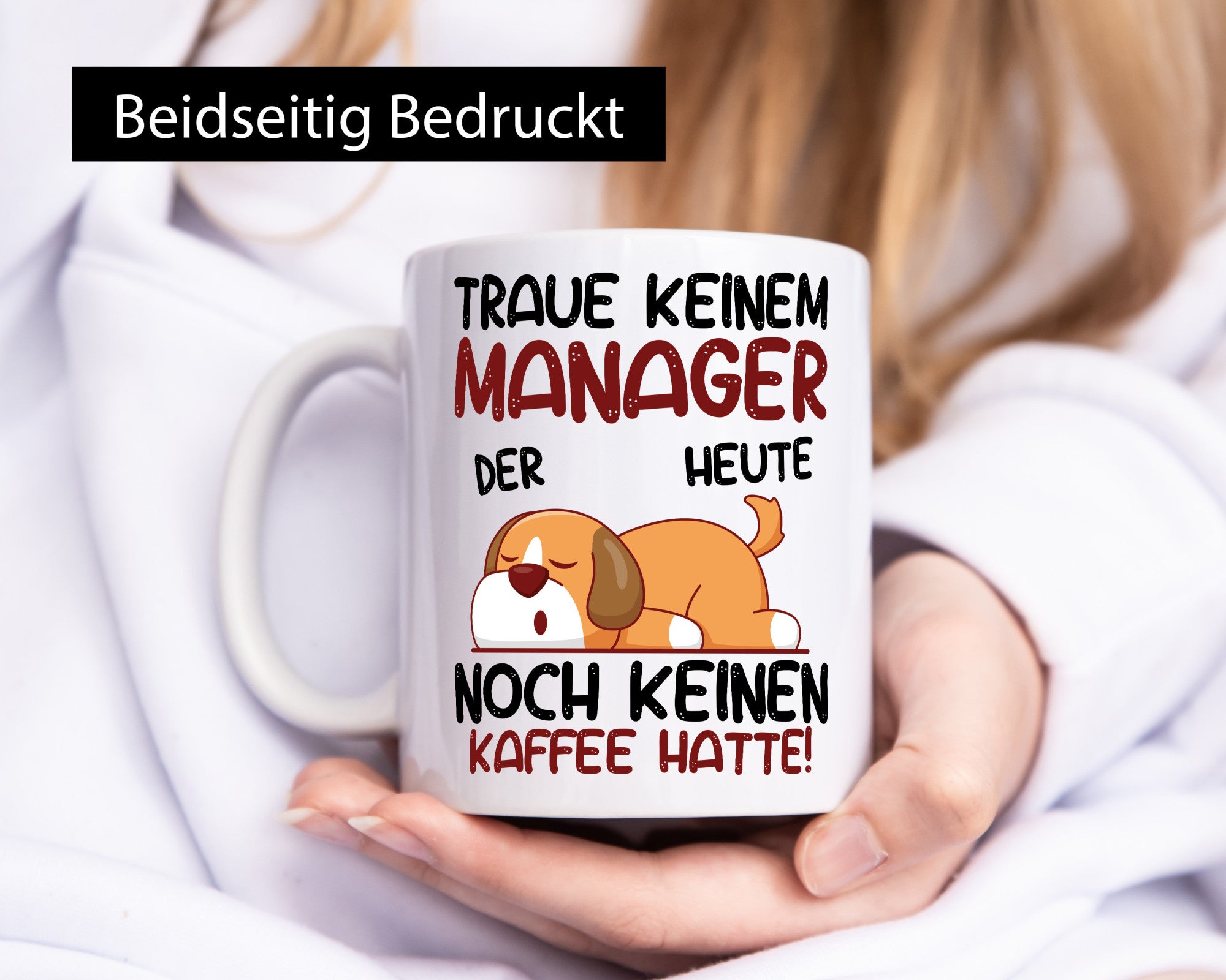 Traue keinem Manager | Management Geschenk Humor Geschenkidee lustiger Spruch