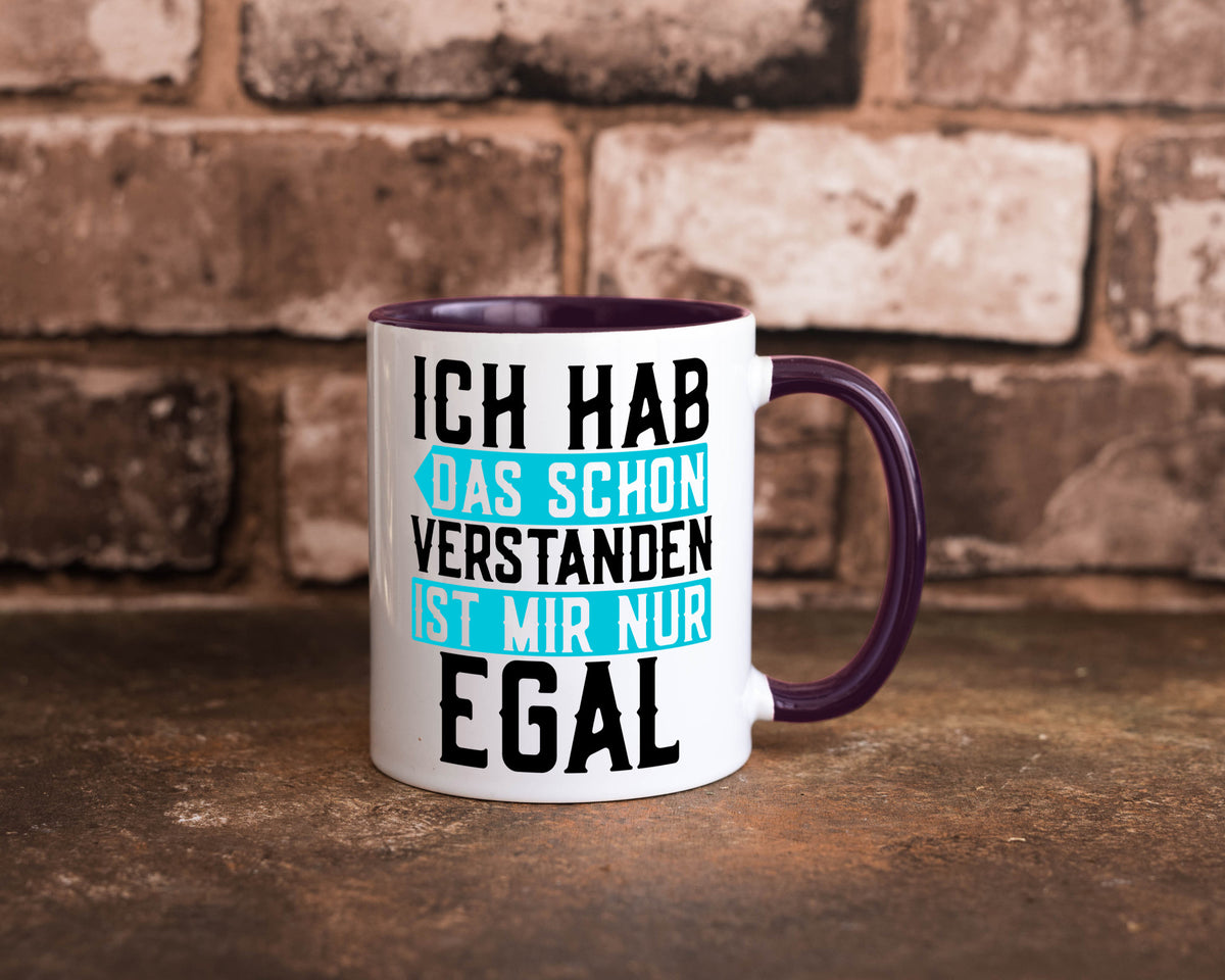 Ist mir egal | Protest Teenager Humor Spruch Büro lustig Arbeit Kollegen Tasse