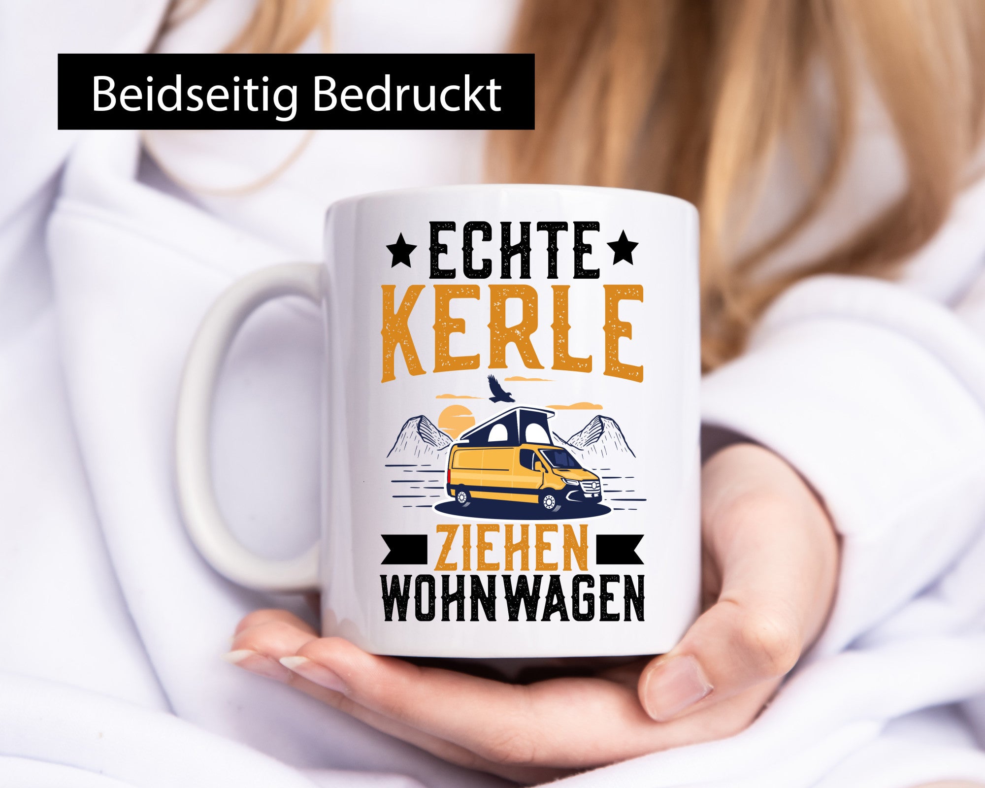 Echte Kerle ziehen Wohnwagen | Camper Camping lustiger Spruch Geschenk Humor