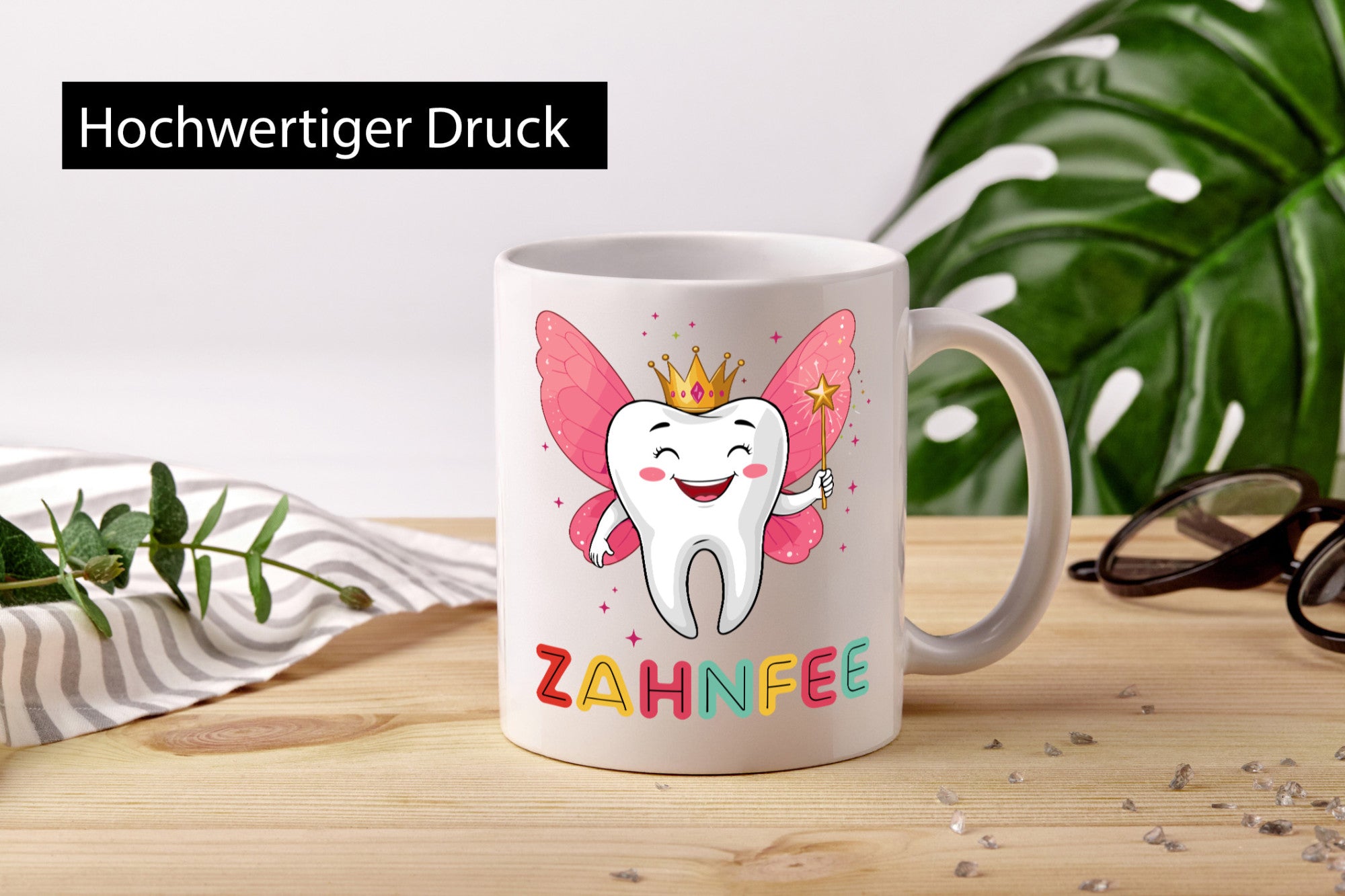 Zahnfee | Zahnarzthelferin Zahnarzt Geschenkidee Humor Tasse