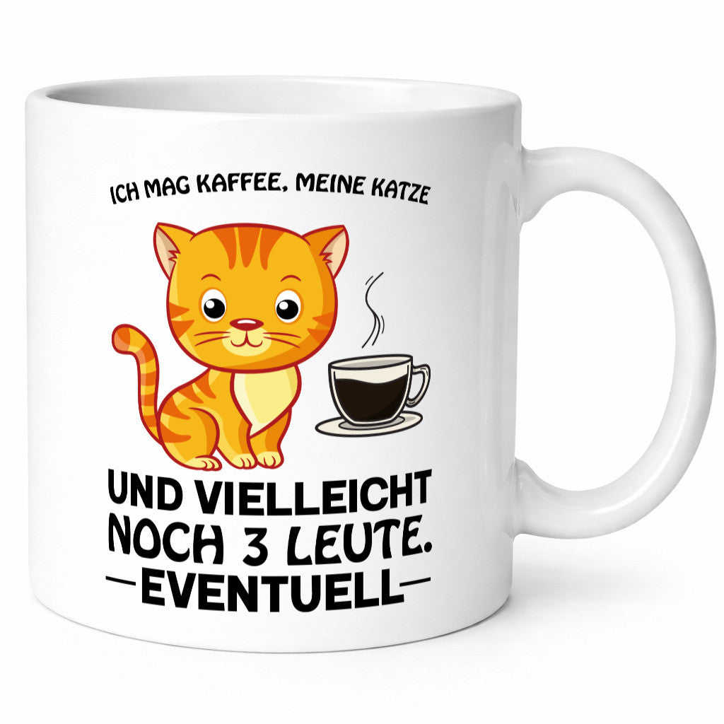 Ich mag Kaffee lustiger Spruch Geschenk Humor Geschenkidee Tasse