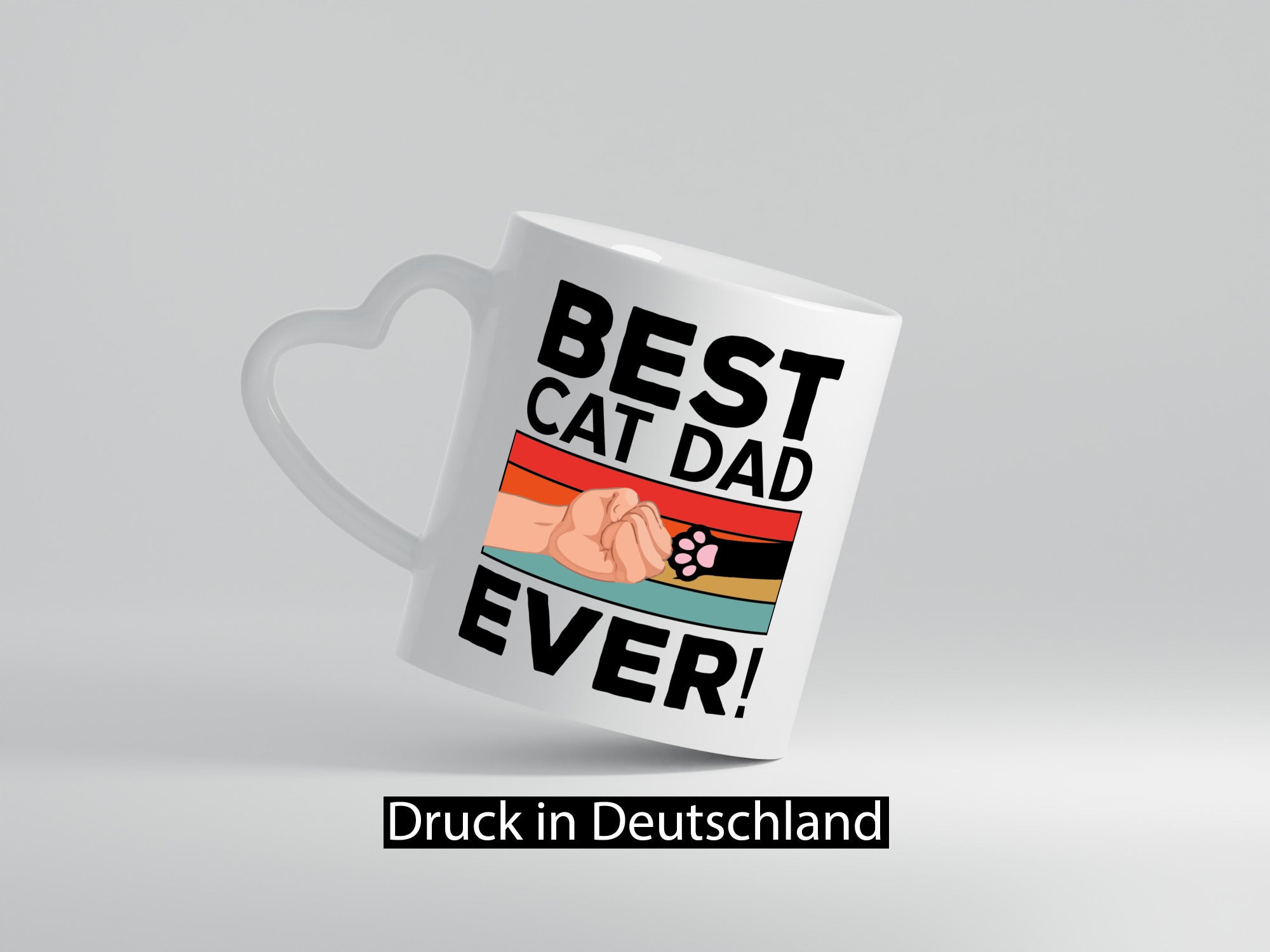 Best Cat Dad | Katzen Freund Katzenbesitzer lustig Tierliebhaber Humor Geschenk
