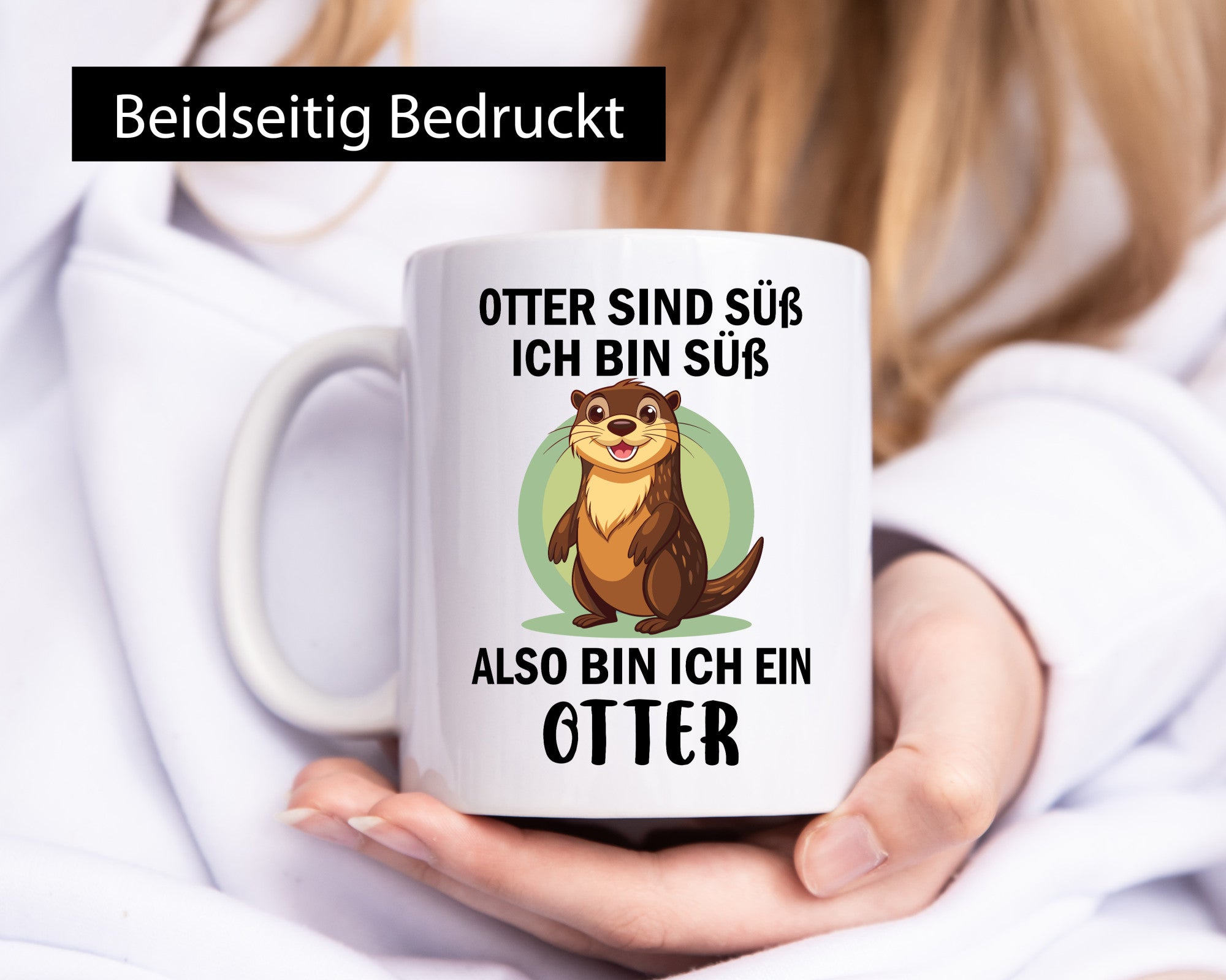 Otter sind süß ich bin also ein Geschenk Humor Geschenkidee lustiger Spruch