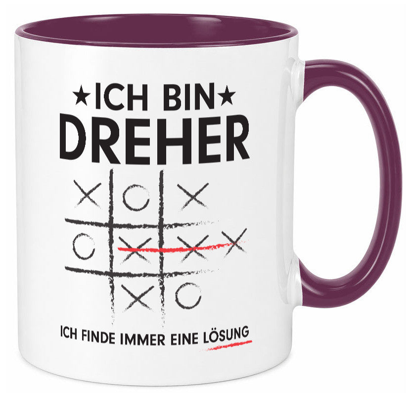 Lösung finden: Dreher | Fräser v2 Geschenk Humor Geschenkidee lustiger Spruch