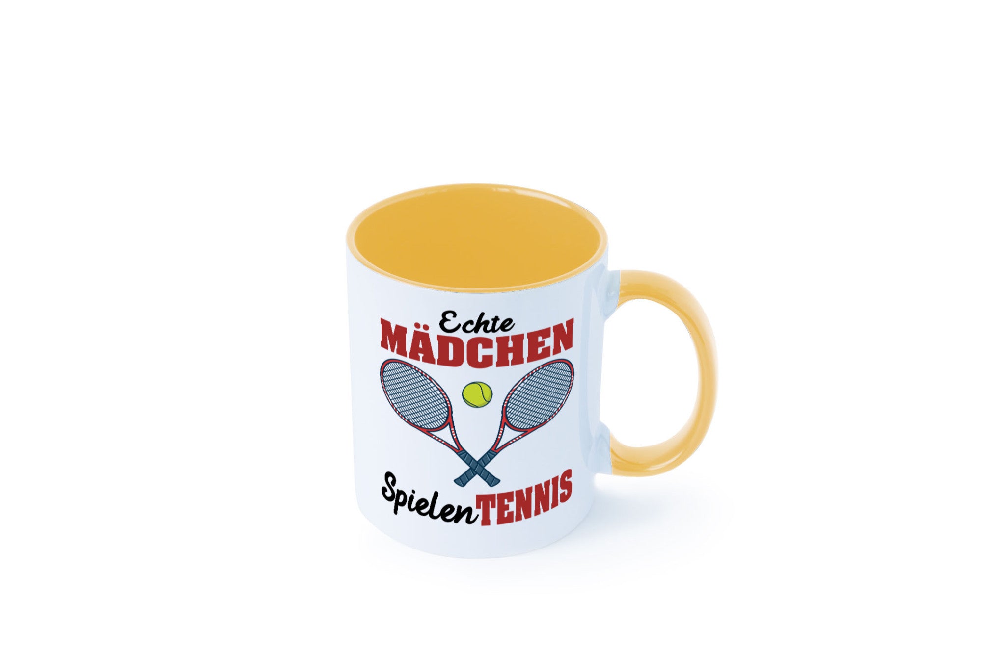 Echte Mädchen Spielen Tennis | Sport Geschenkidee Humor Tasse