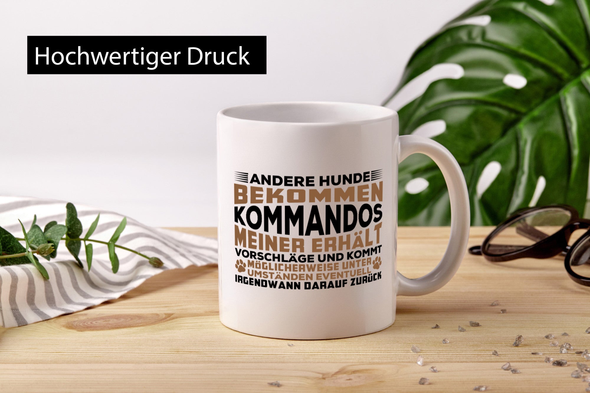 Hunde Training | Hundebesitzer Tasse Hundekommando vl4 Geschenk Tierliebhaber