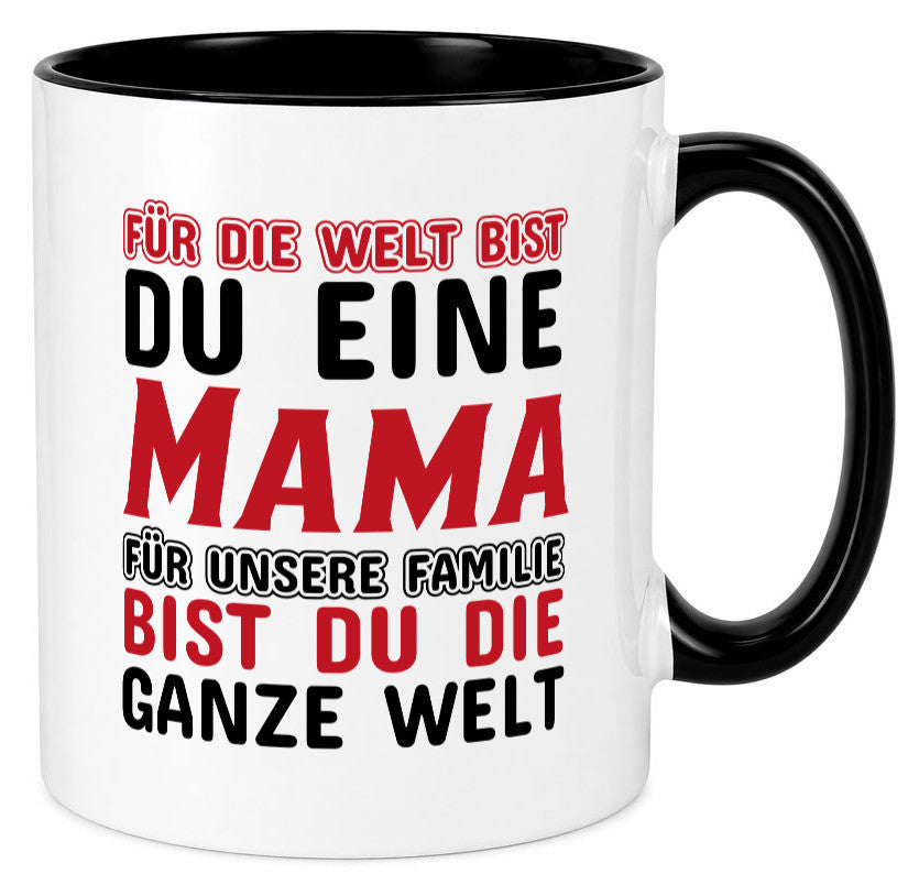 Beste mama der Welt lustiger Spruch Geschenk Familie Geschenkidee Tasse