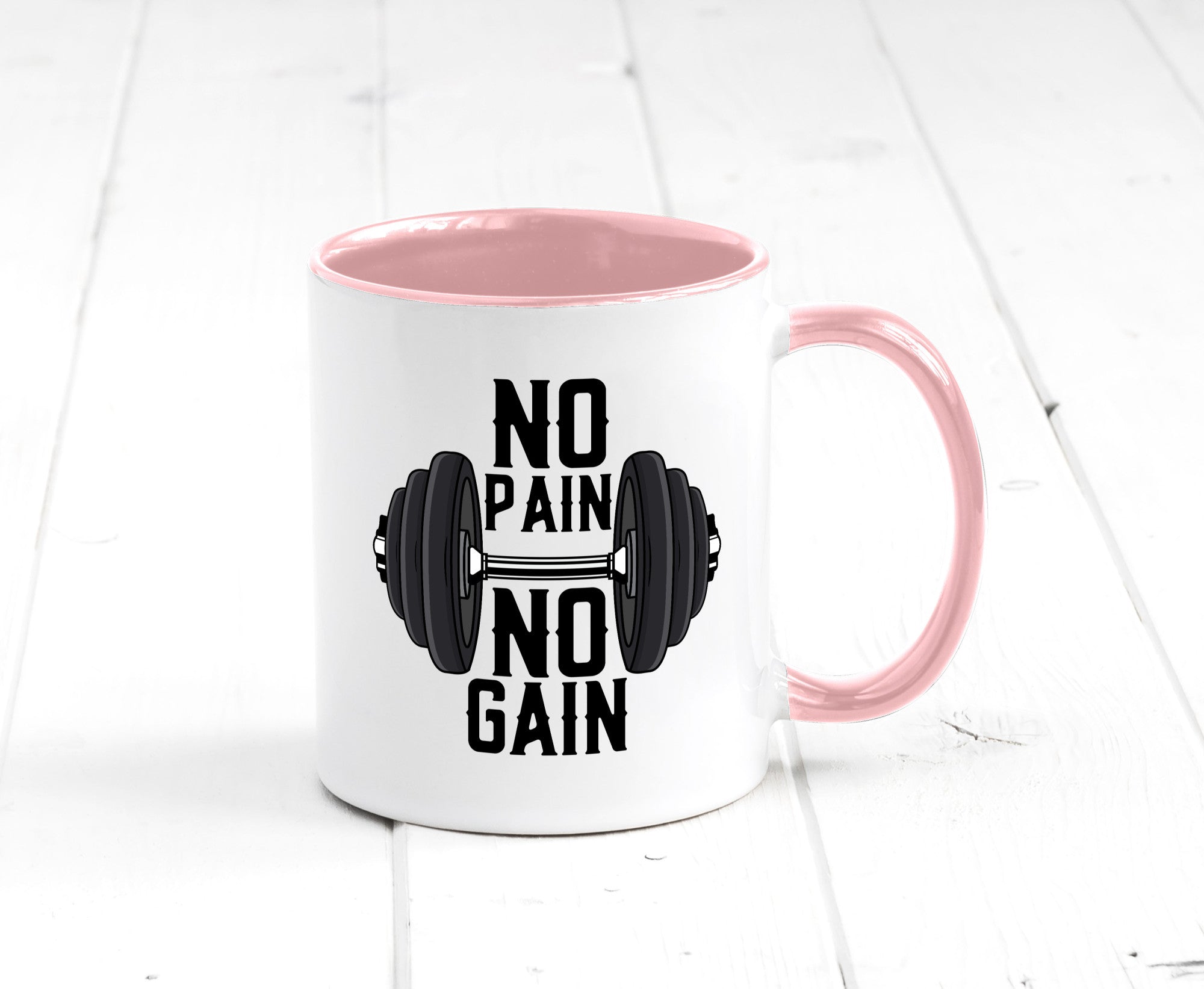 No Pain Gain | Training Motivation Fitness Pumpen lustig Humor Geschenkidee