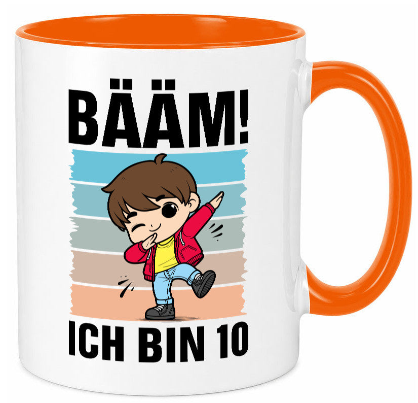 10. Geburtstag | Ich bin 10 Jahre Bäääm Dabbing Kind Humor Geschenkidee Tasse