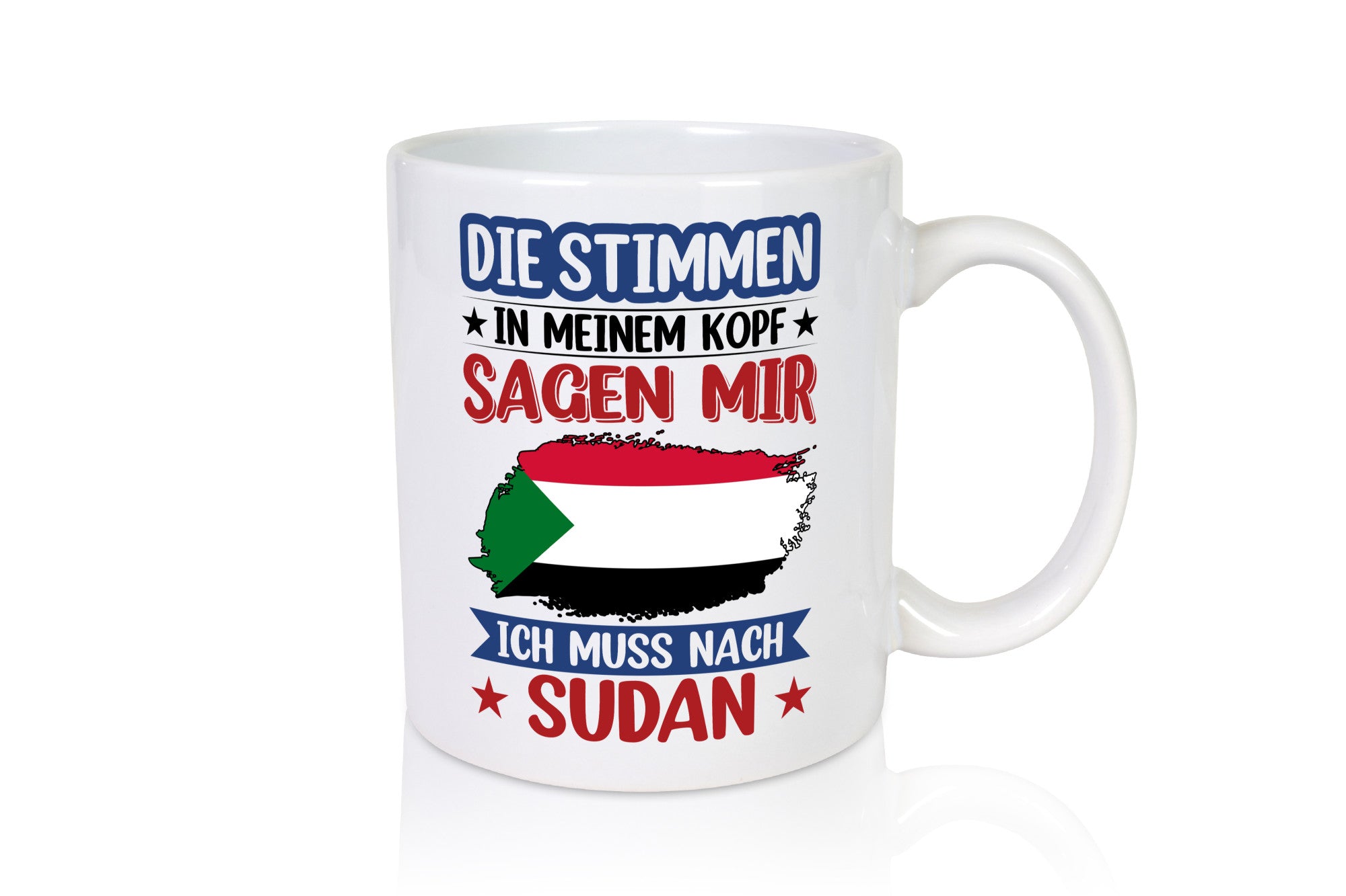 Sudan | Urlaub Stimmen in meinem Kopf Traumland v2 Geschenk Humor Geschenkidee