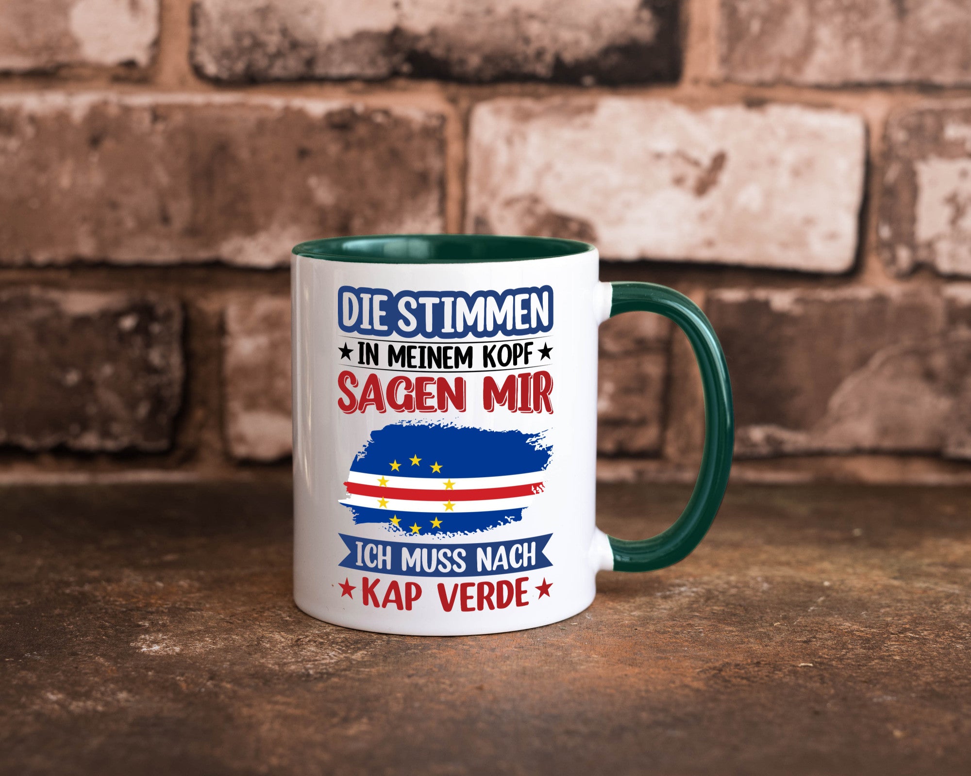Kap Verde | Urlaub Stimmen in meinem Kopf Traumland lustig Humor Geschenkidee