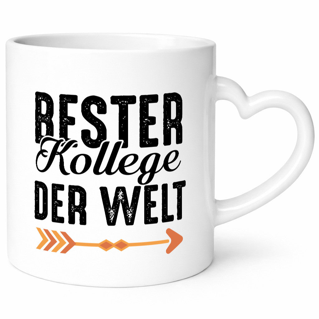 Bester Kollege der Welt | Arbeit Freundschaft lustiger Spruch Geschenk Kollegen