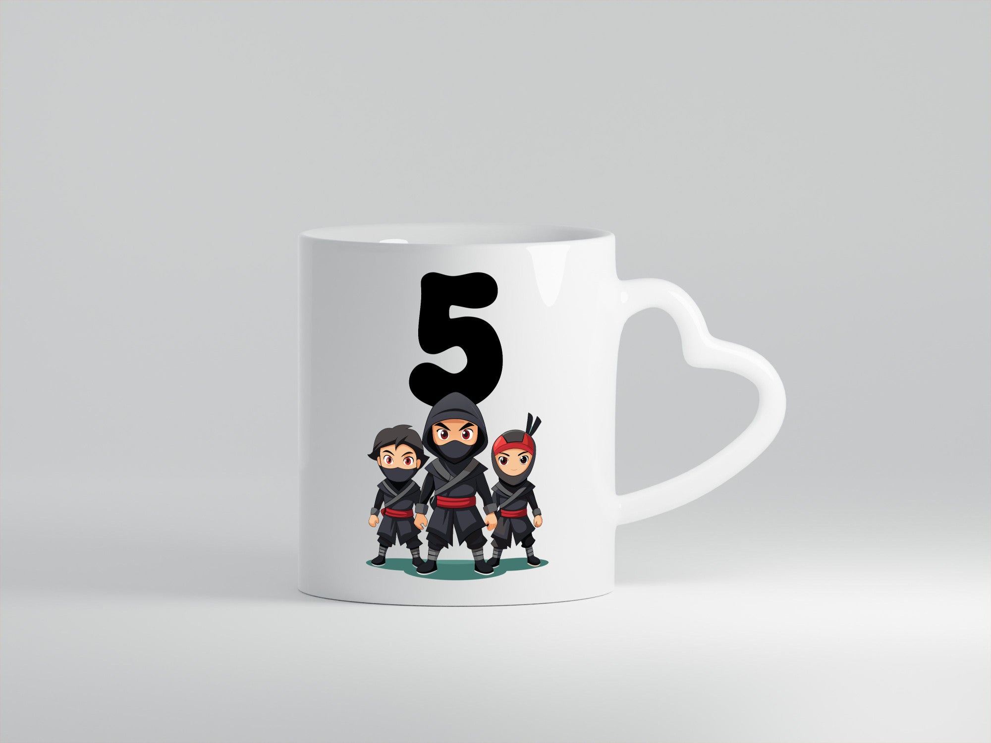 5. Geburtstag | 5 Jahre Ninja Humor Geschenkidee Tasse