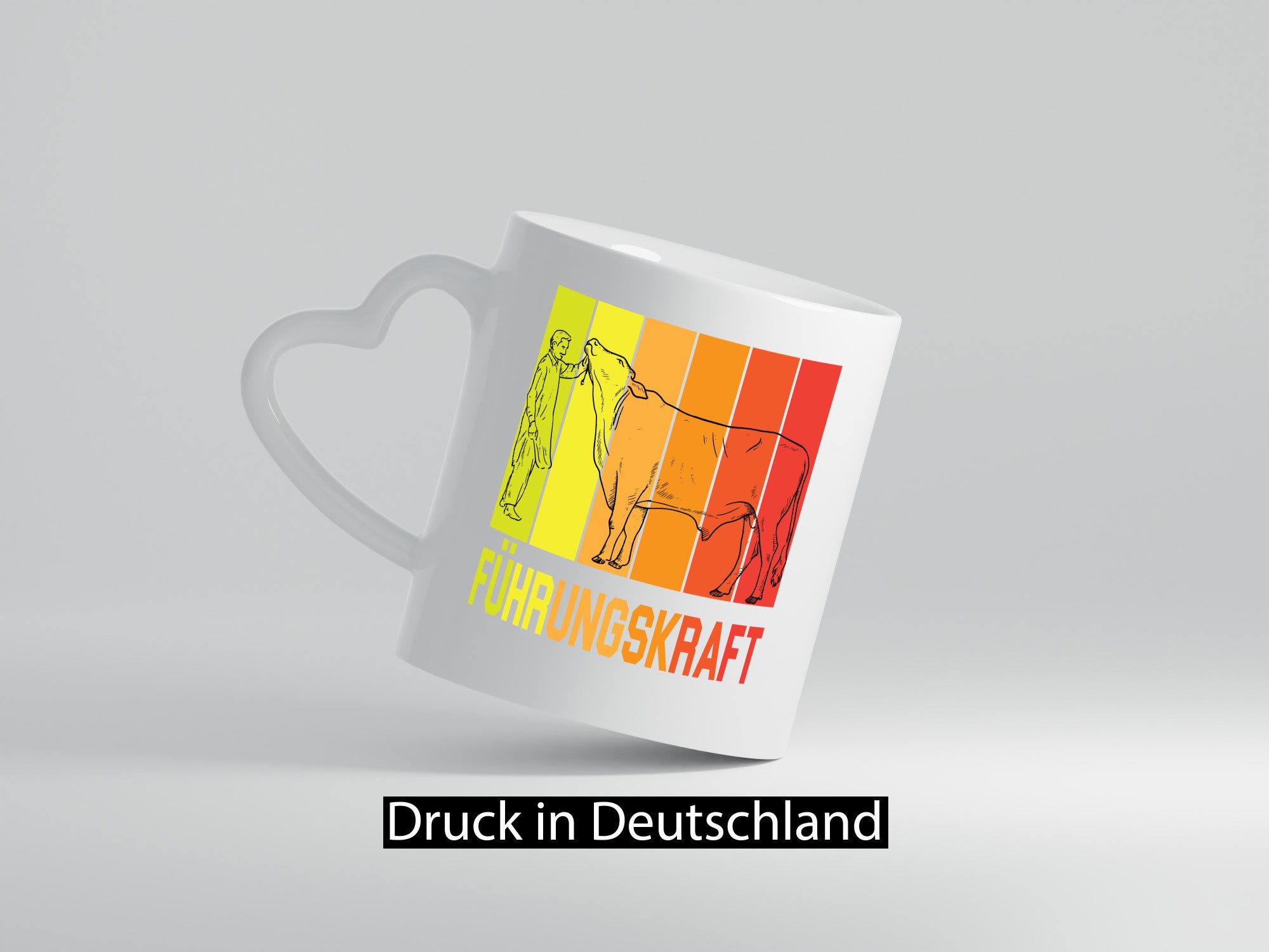 Führungskraft | Farmer Bauernhof lustig Humor Geschenkidee Geschenk Tasse