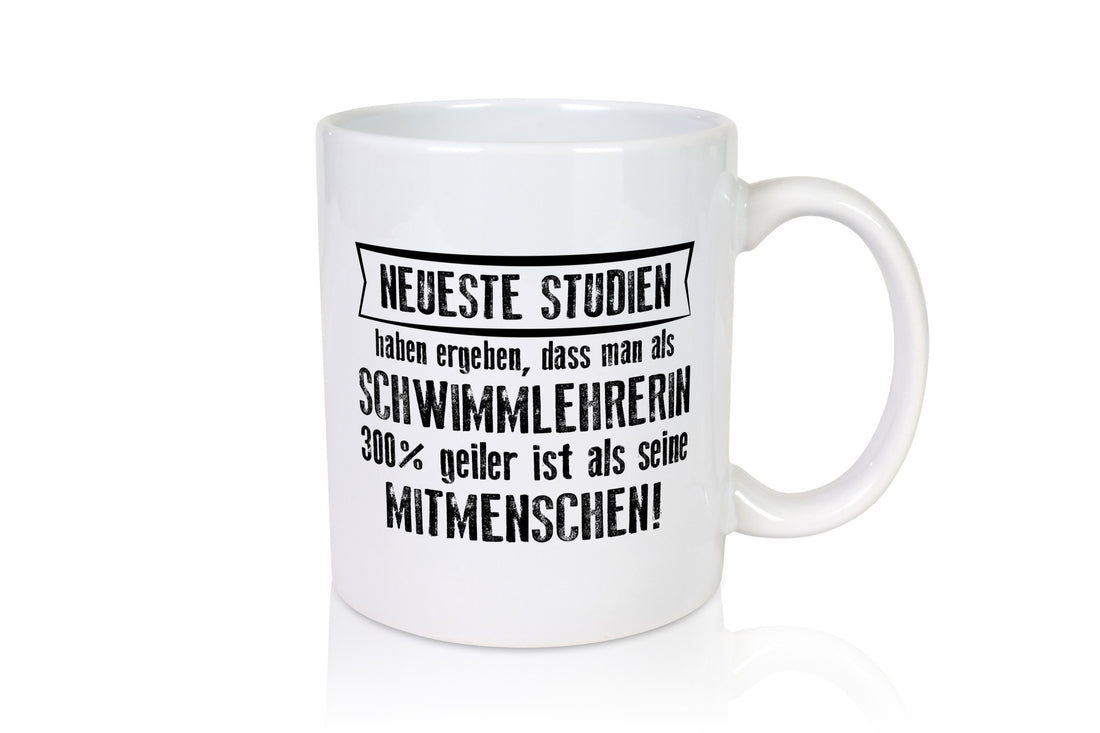 Neuste Studien: Schwimmlehrerin | schwimmen Lehrer Sport Humor Geschenkidee