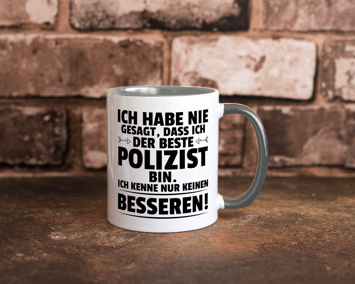 Der Beste Polizist | Polizei Humor Geschenkidee Tasse