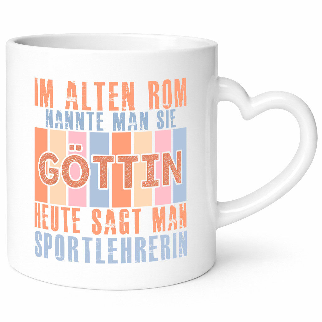 Heute sagt man: Sportlehrerin | Lehrer Sport lustig Humor Geschenkidee Geschenk