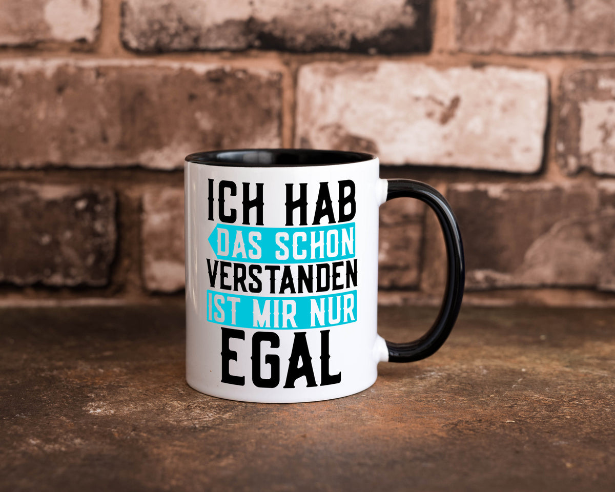 Ist mir egal | Protest Teenager Humor Spruch Büro lustig Arbeit Kollegen Tasse