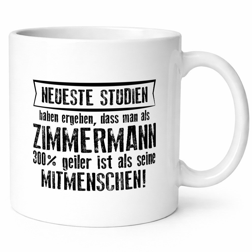 Neuste Studien: Zimmermann | Handwerker Holzbau lustig Humor Geschenkidee