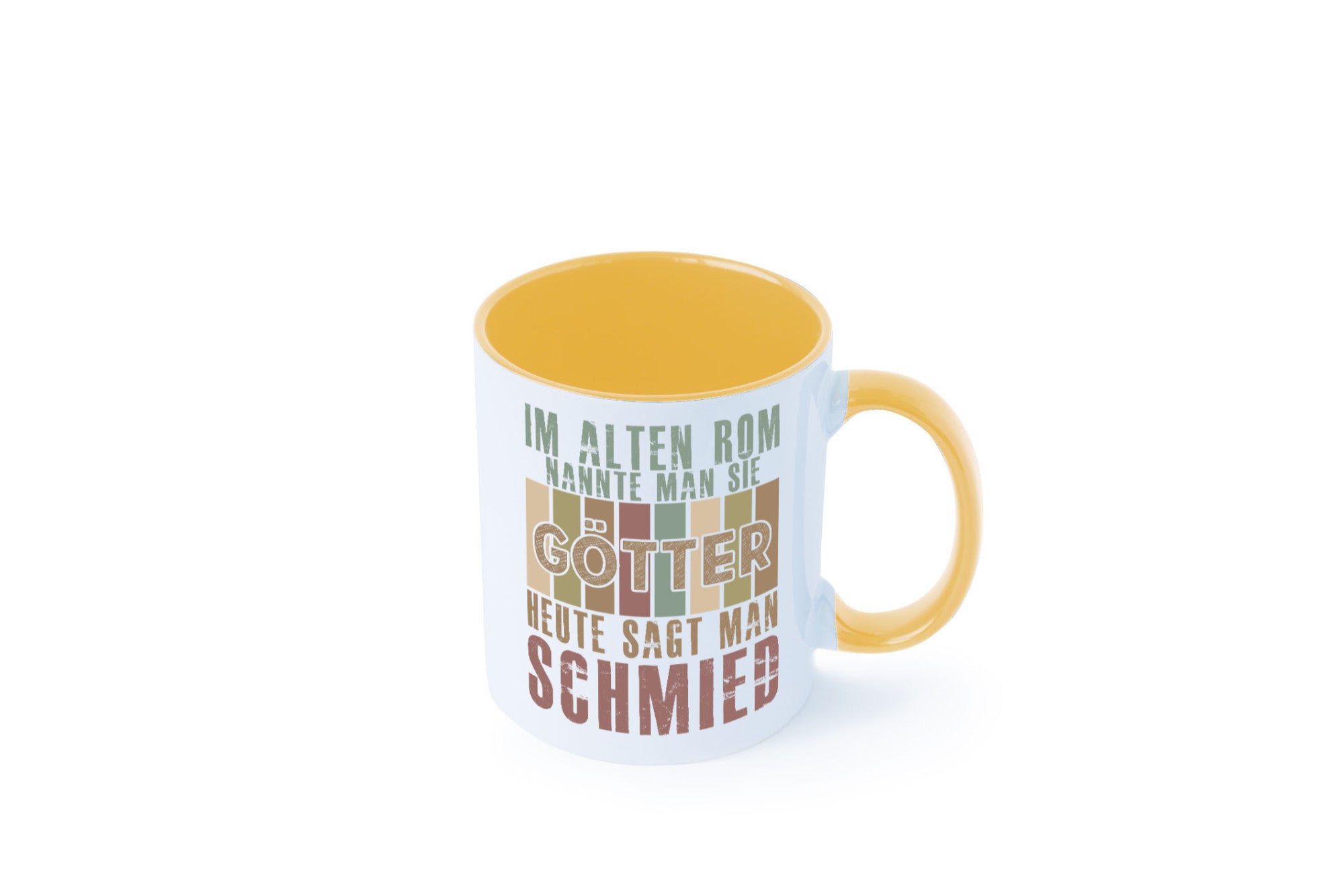 Heute sagt man: Schmied | schmieden lustig Humor Geschenkidee Geschenk Tasse