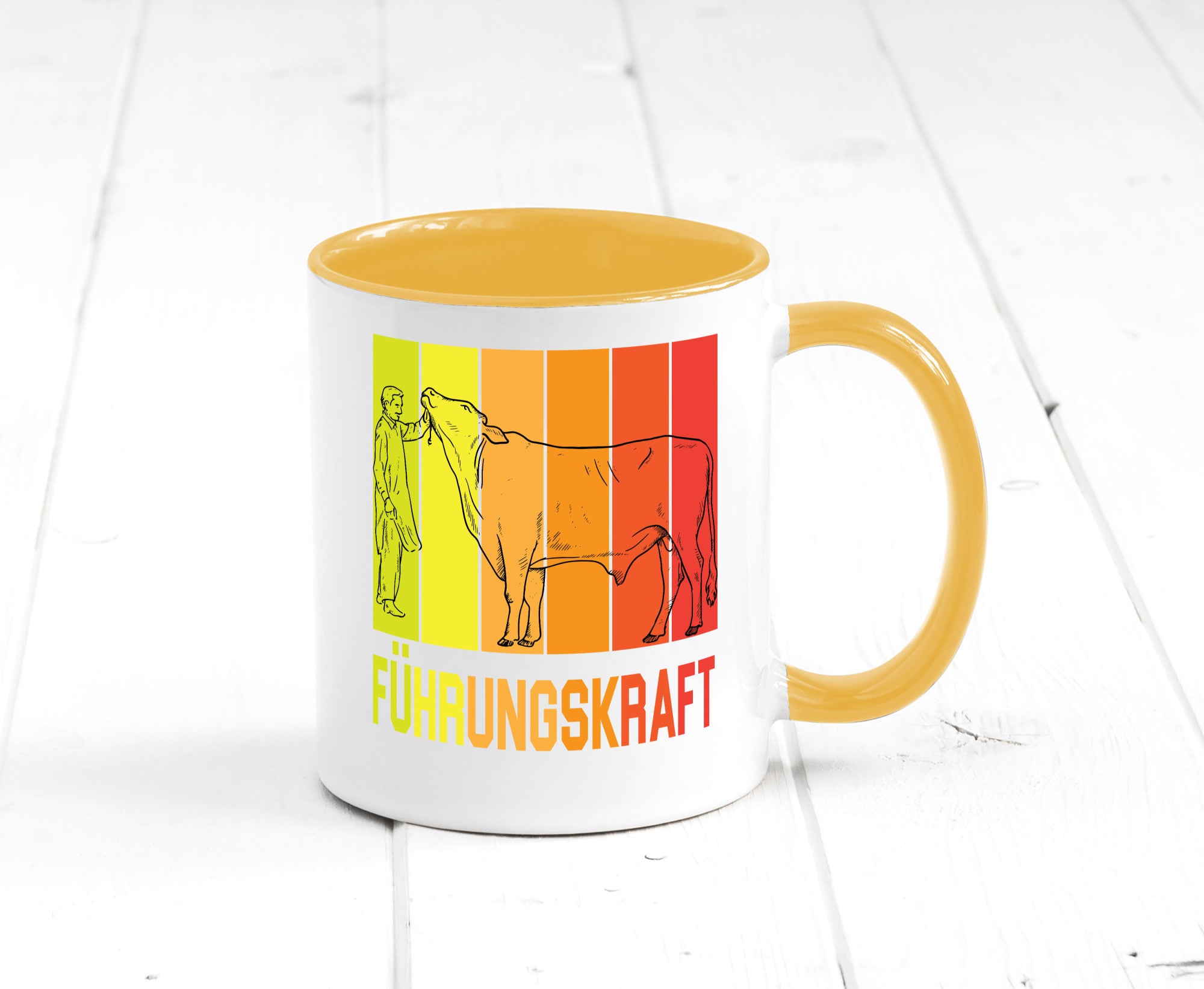 Führungskraft | Farmer Bauernhof lustig Humor Geschenkidee Geschenk Tasse