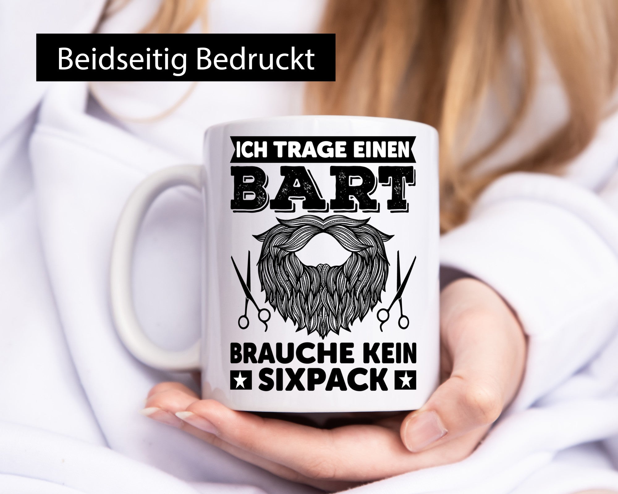 I Wear A Beard | Beardsman Mug Men Humor Gift Idea
