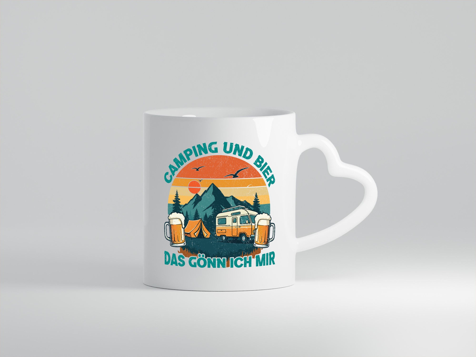 Camping und bier das gönn ich mir | lustig Humor Geschenkidee Geschenk Tasse