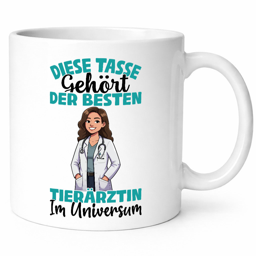 Im Universum: Tierärztin | Mediziner Tiermedizin Humor Tierliebhaber