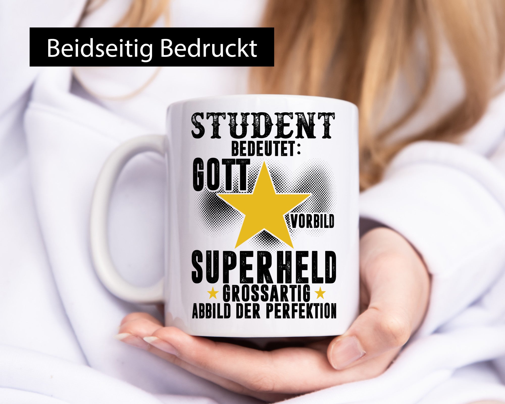 Bedeutung von Student | Universität Uni Studium Geschenkidee Humor Tasse