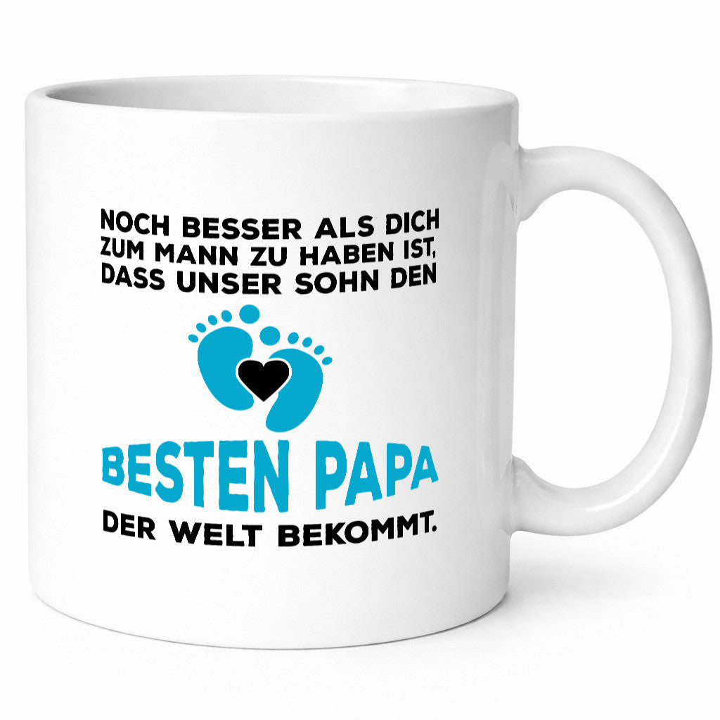 Bester Papa | Vaterschaft Tasse Schwangerschaft Geschenk Familie Geschenkidee