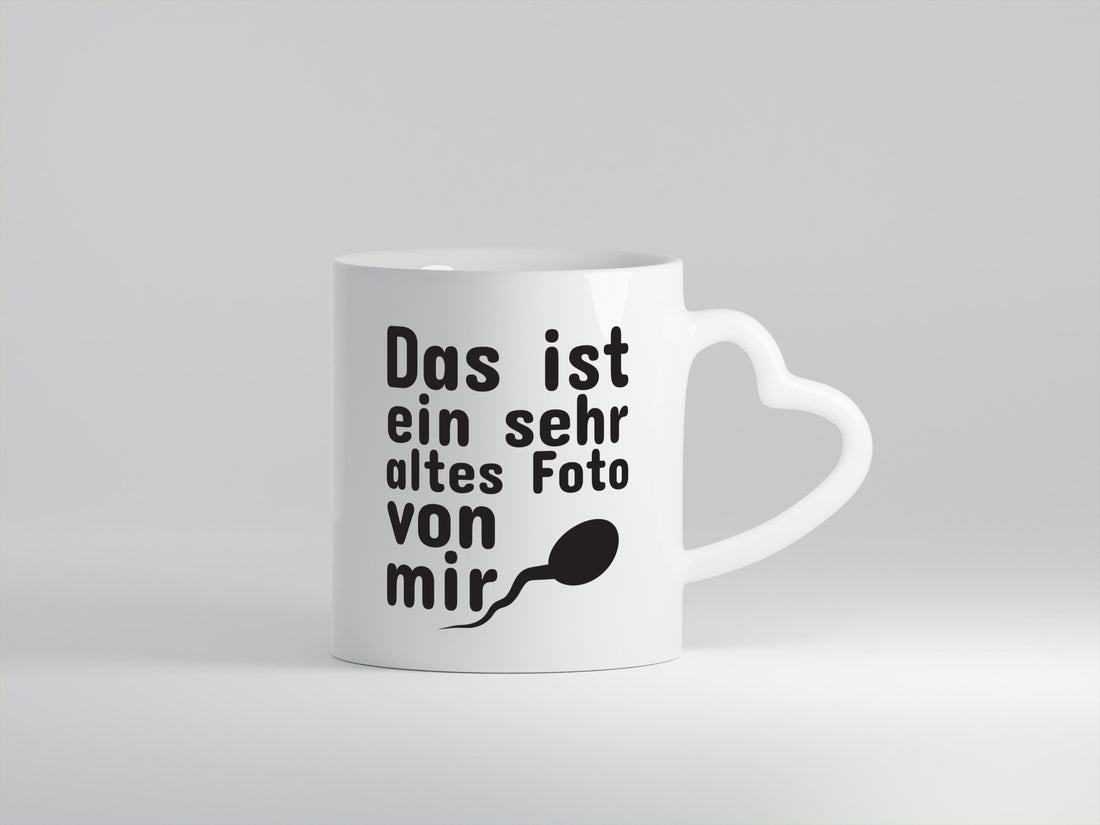 Sehr altes Foto von mir | lustige Tasse Männer Humor Geschenk Geschenkidee