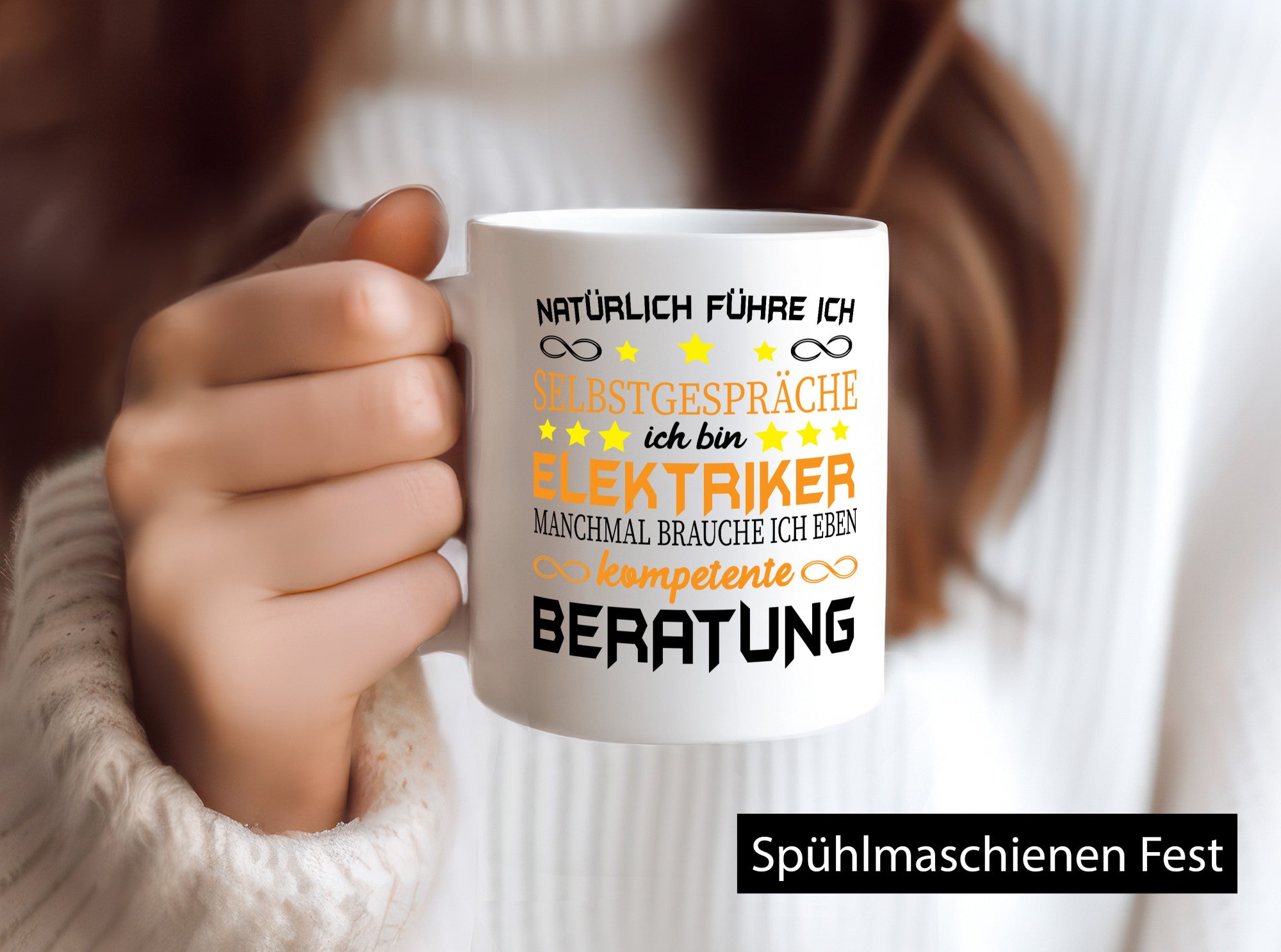 Elektriker | BrauchSelbstgespräche brauche beratung Humor Geschenkidee Tasse