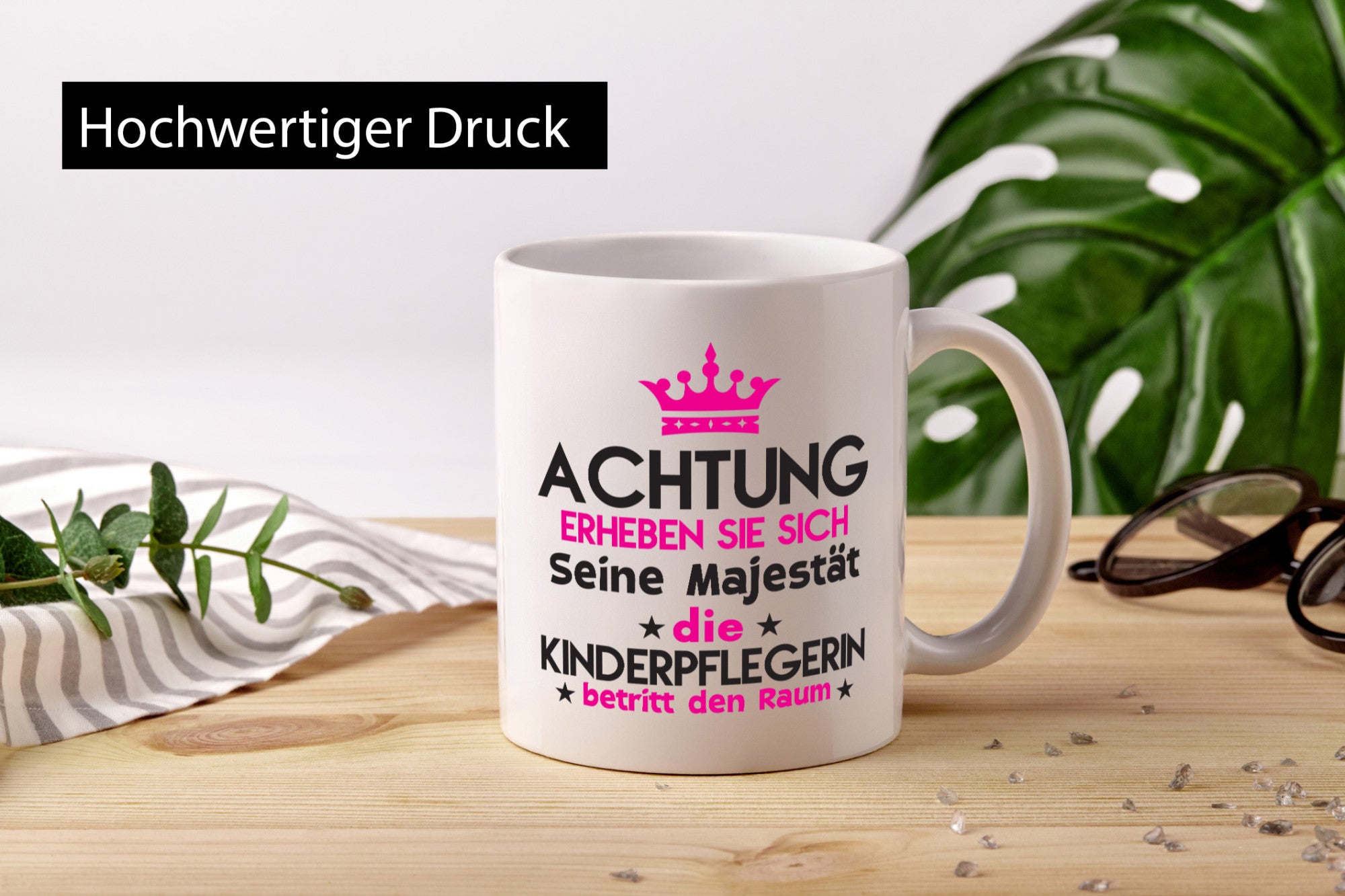 Seine Majestät Kinderpflegerin | Kinder Pflegeberuf Humor Arbeit Kollegen Büro