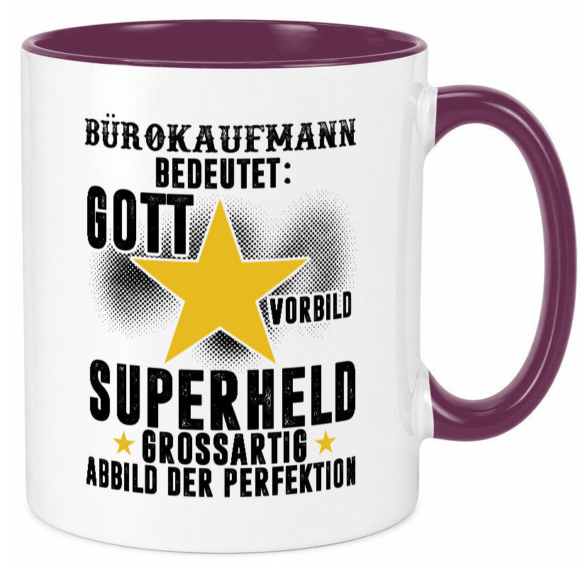 Bedeutung von Bürokaufmann | Kaufmann Humor Arbeit Kollegen Büro Geschenkidee