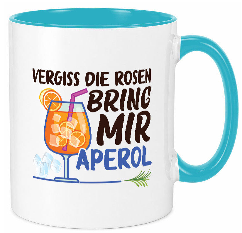 Bring mir Aperol | Rosen Paar Party Geschenkidee Humor Tasse