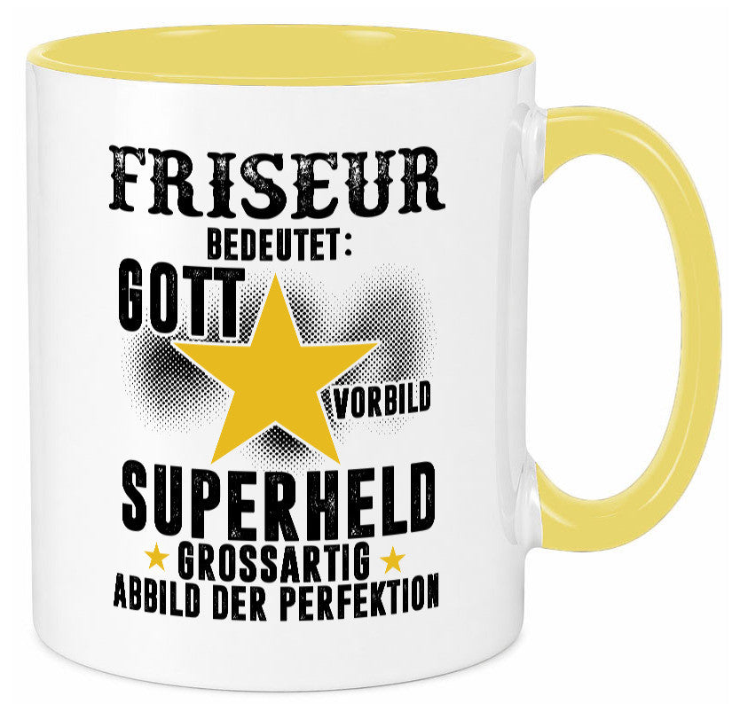 Bedeutung von Friseur | Frisör lustiger Spruch Geschenk Humor Geschenkidee Tasse