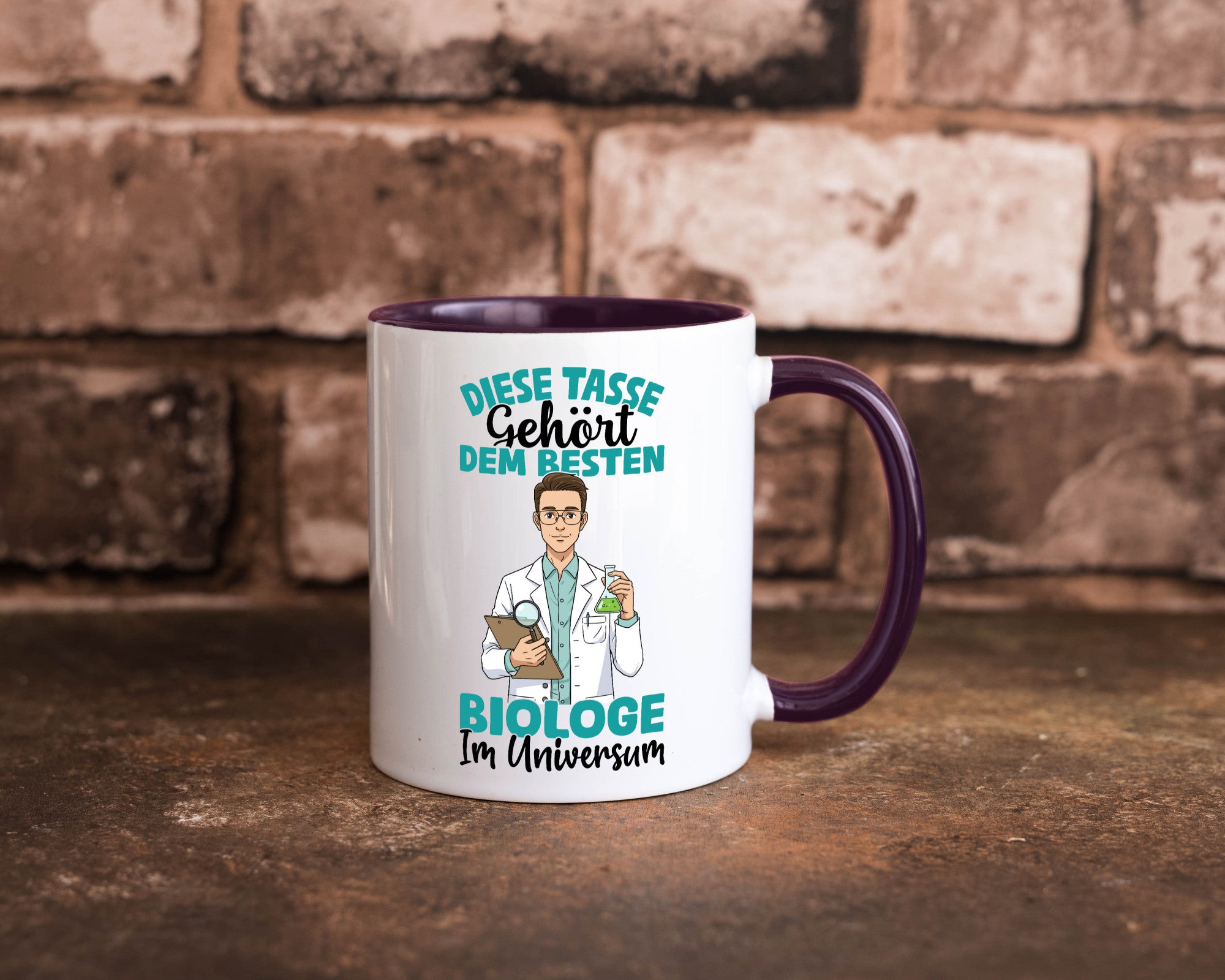 Im Universum: Biologe | Biologie Naturforscher Humor Geschenkidee Tasse