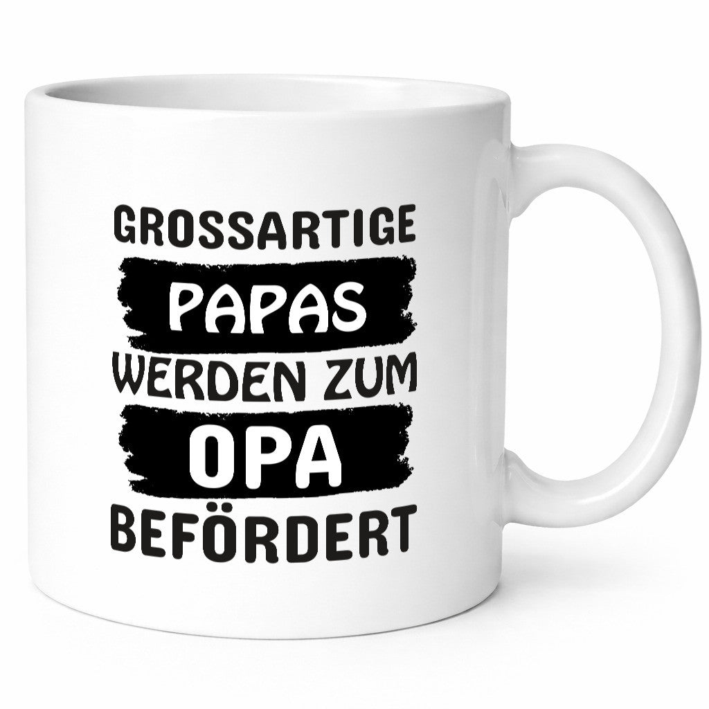 Beförderung zu Opa | Schwangerschaft Spruch Papa Geschenkidee Familie Humor