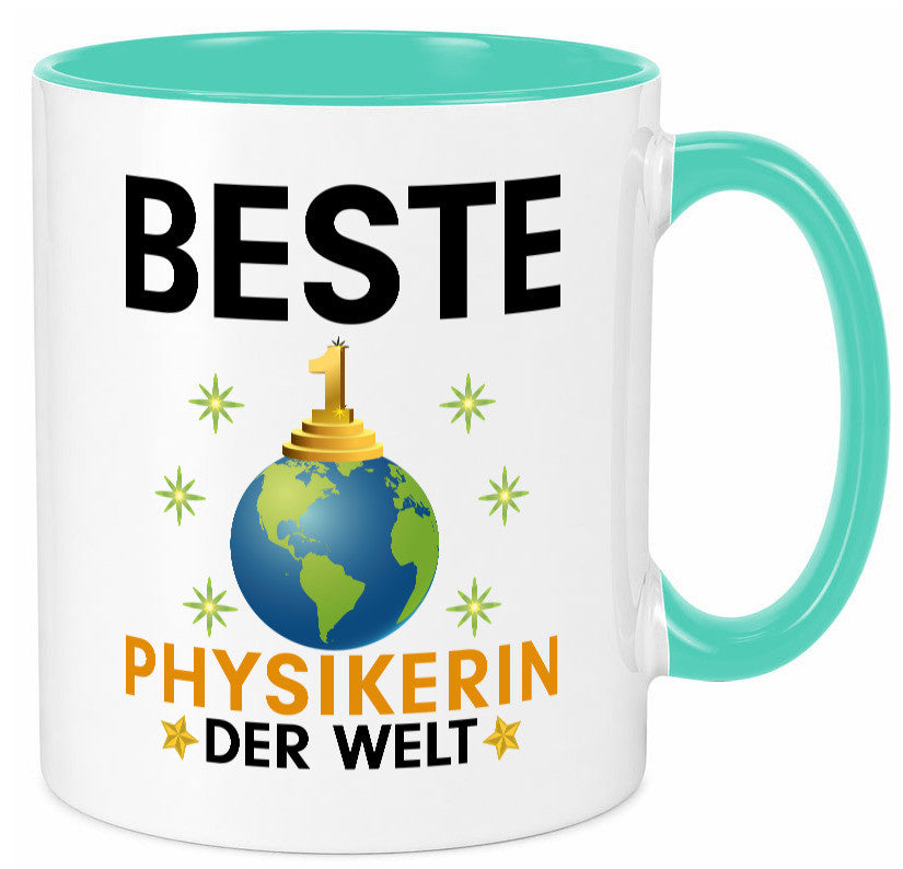 Welt Beste Physikerin | Physik lustiger Spruch Geschenk Humor Geschenkidee Tasse