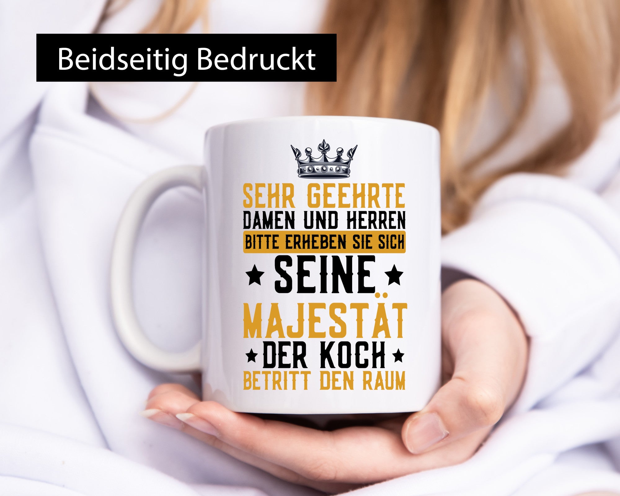 Seine Majestät der Koch | Küchenchef Restaurant Beruf Geschenkidee Arbeit